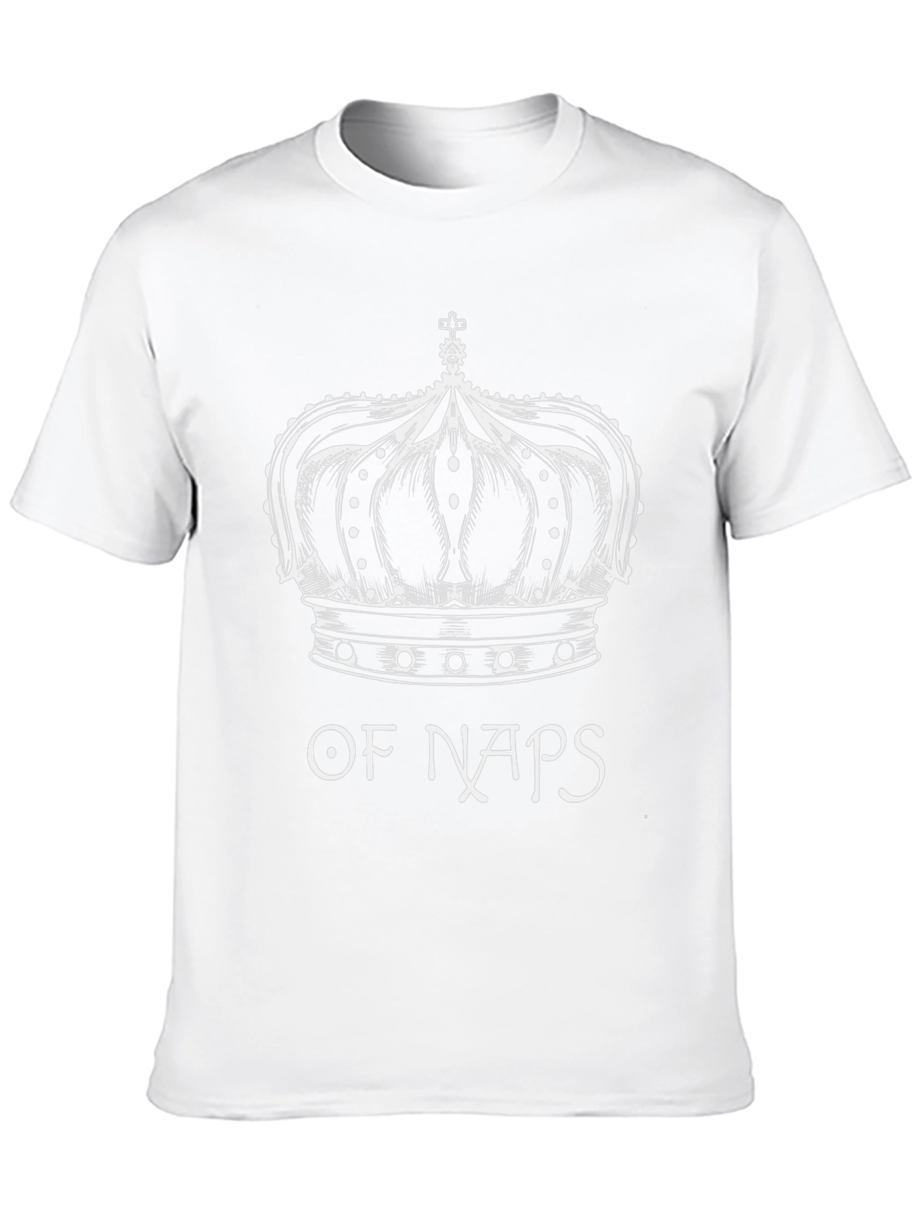 King of Naps Mens Black Graphic Tee