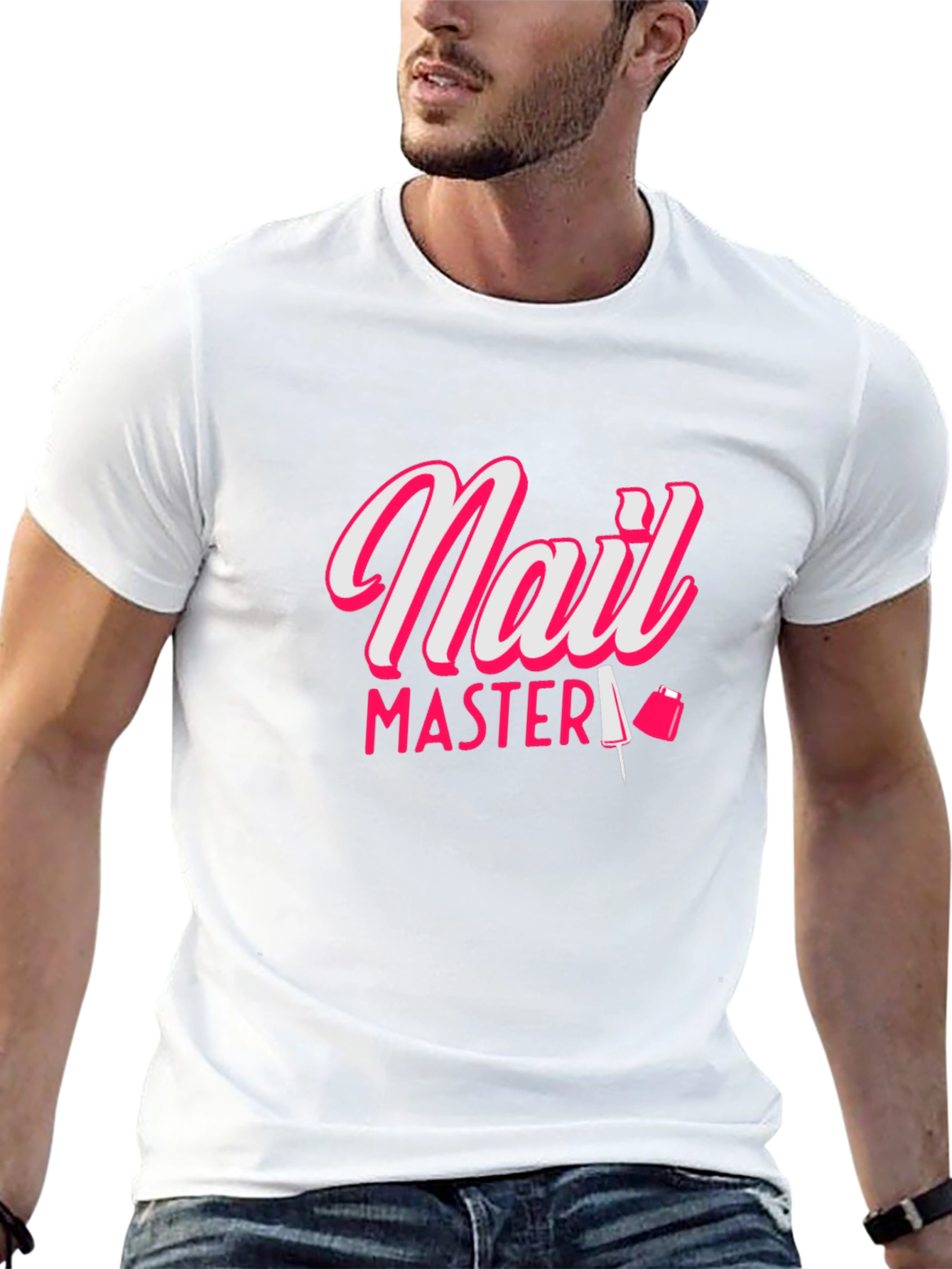 Nail Master T-Shirt - Stylish Manicure Design