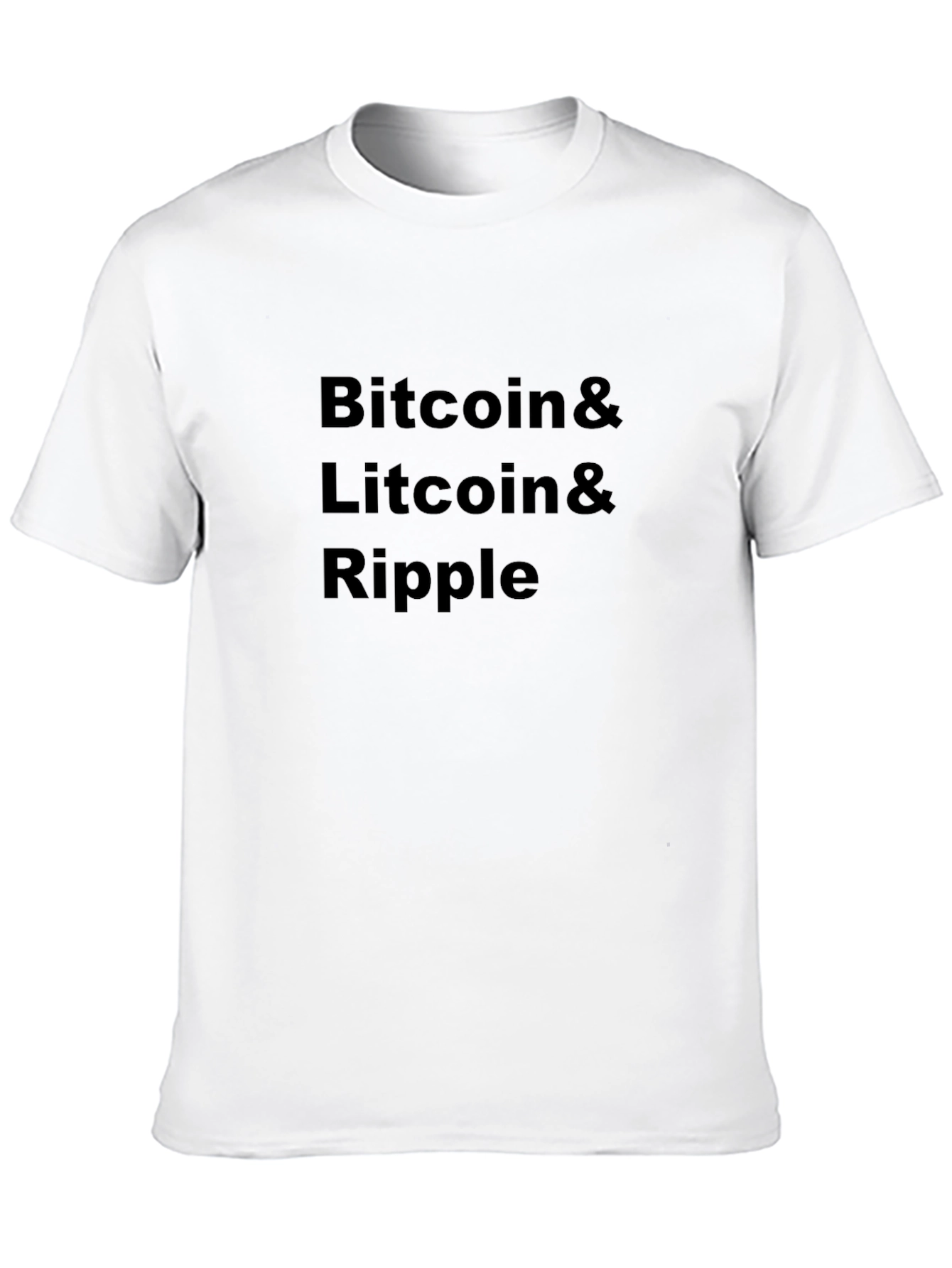 Bitcoin Litecoin Ripple Crypto T-Shirt