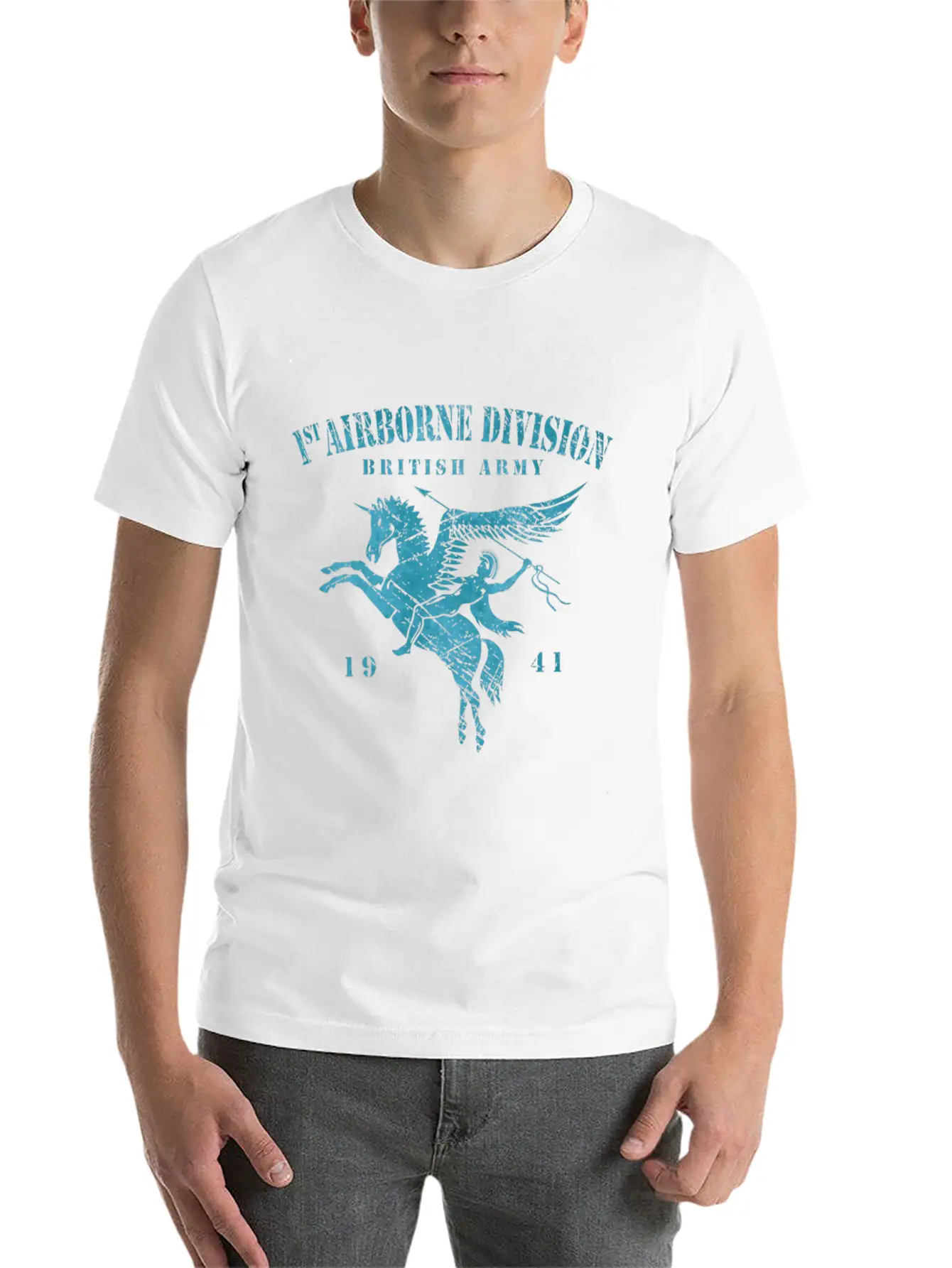 1st British Air Borne Division Timeless Short Sleeve Tee – Comfy And Minimalist Design
