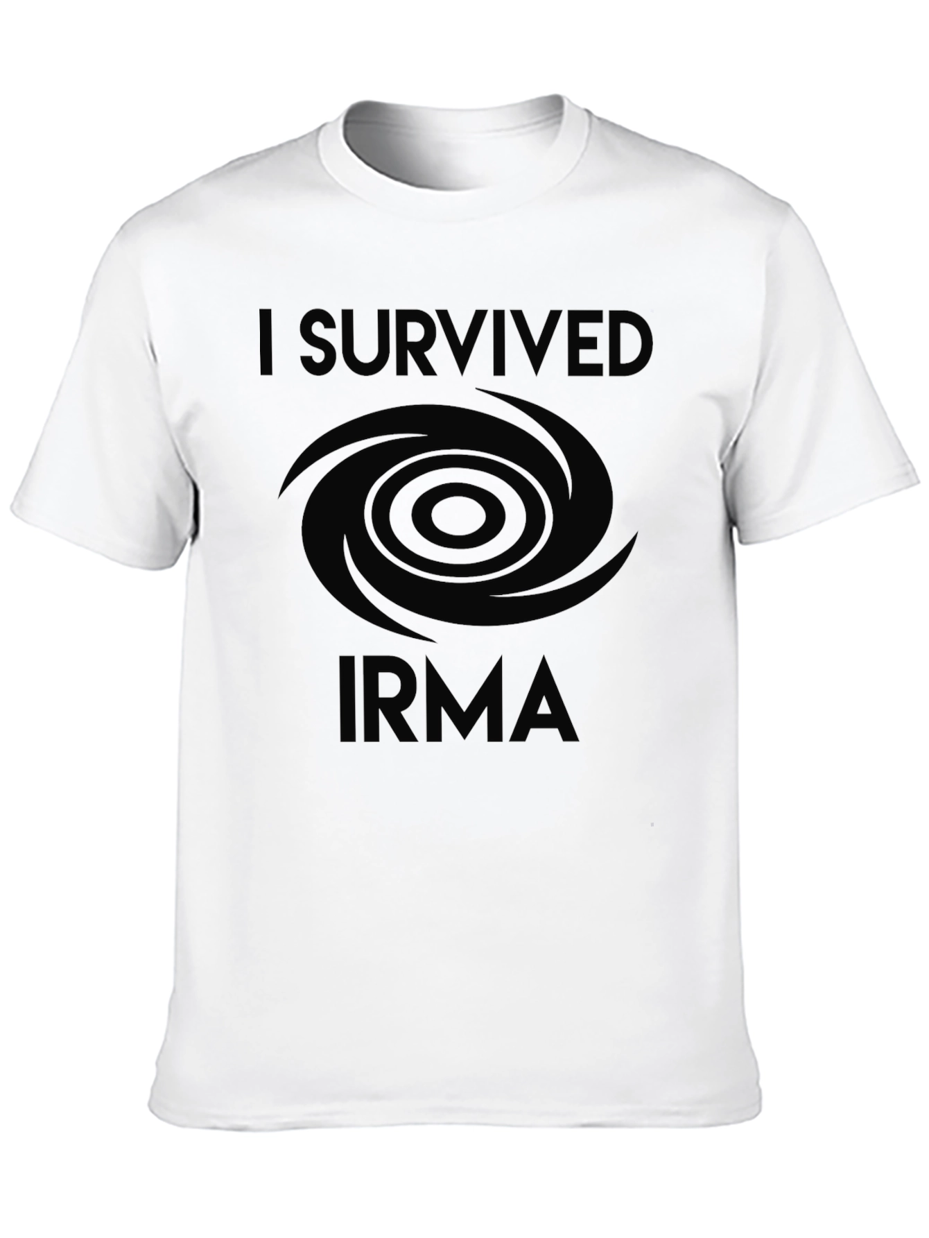 I Survived Irma Black T-Shirt