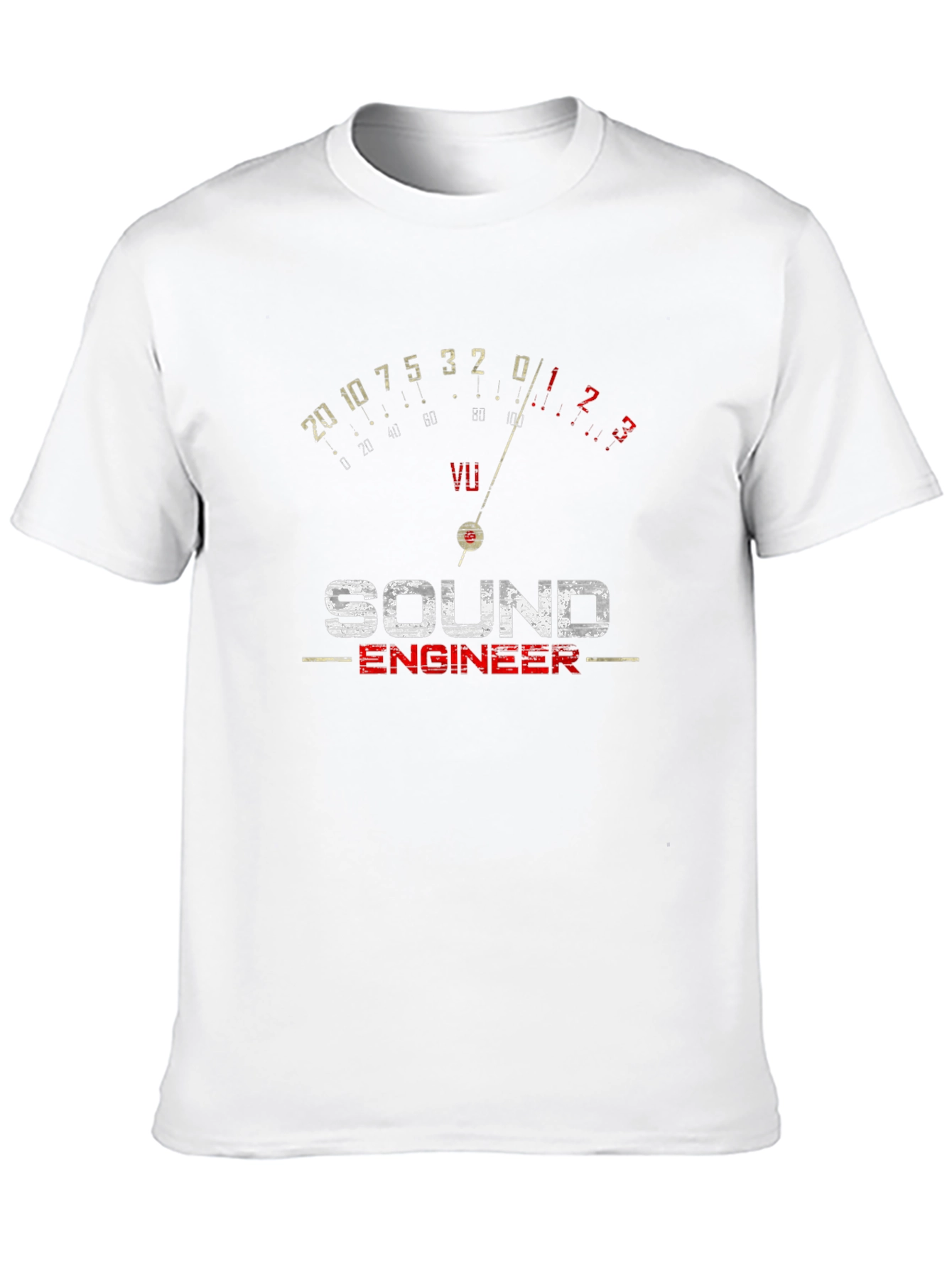 Sound Engineer VU Meter Graphic Tee