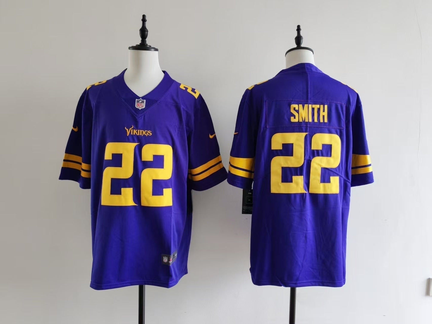 Men's Minnesota Vikings Harrison Smith Nike Jersey - Purple