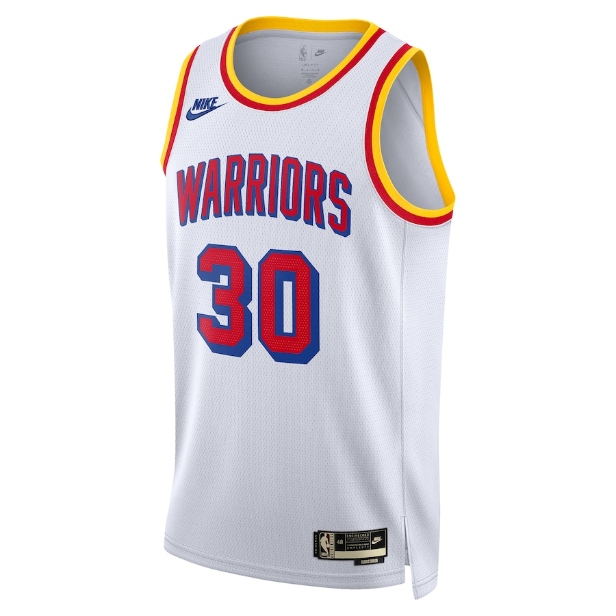 Unisex Golden State Warriors Stephen Curry White 2024/25 Swingman Jersey - Classic Edition