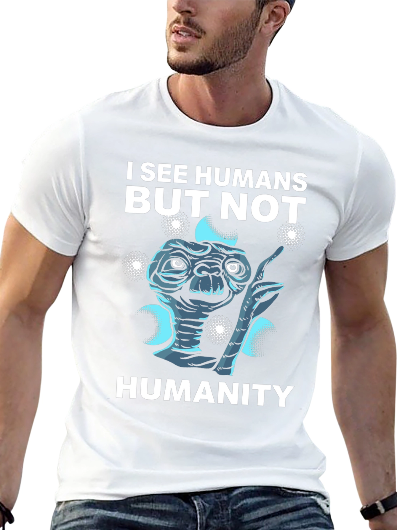 I See Humans But Not Humanity Graphic Tee