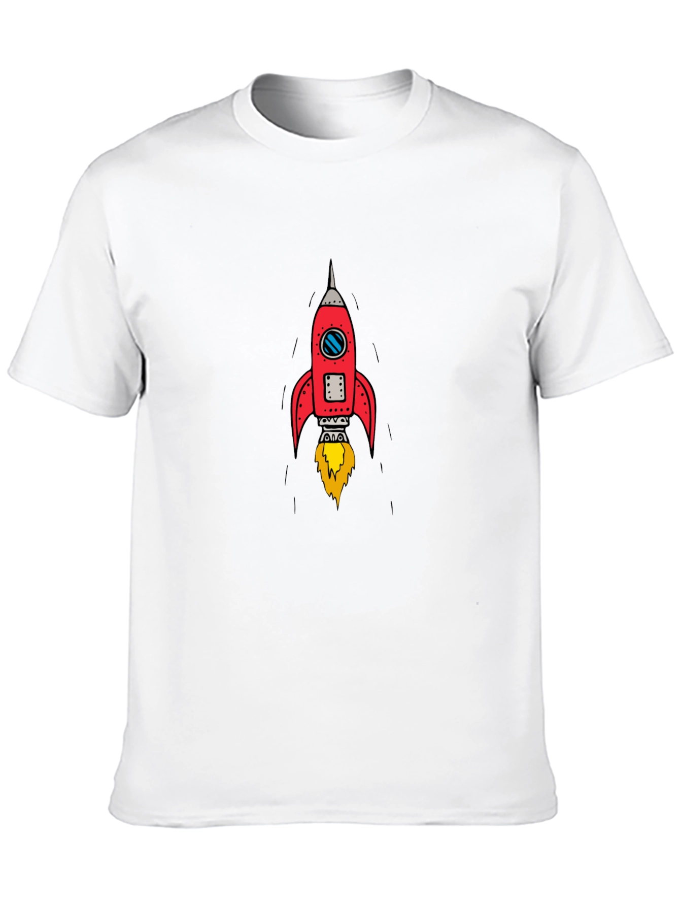 Red Rocket T-Shirt - Blast Off In Style!