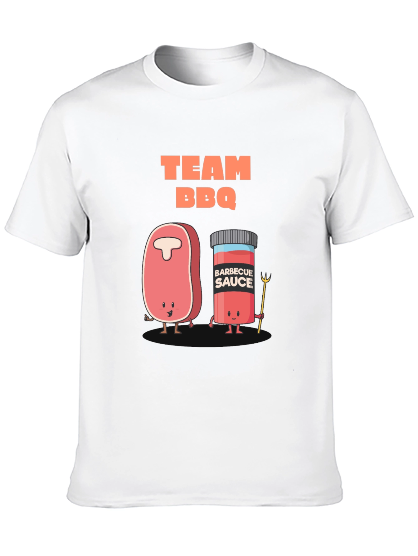 Team BBQ Graphic T-Shirt - Black