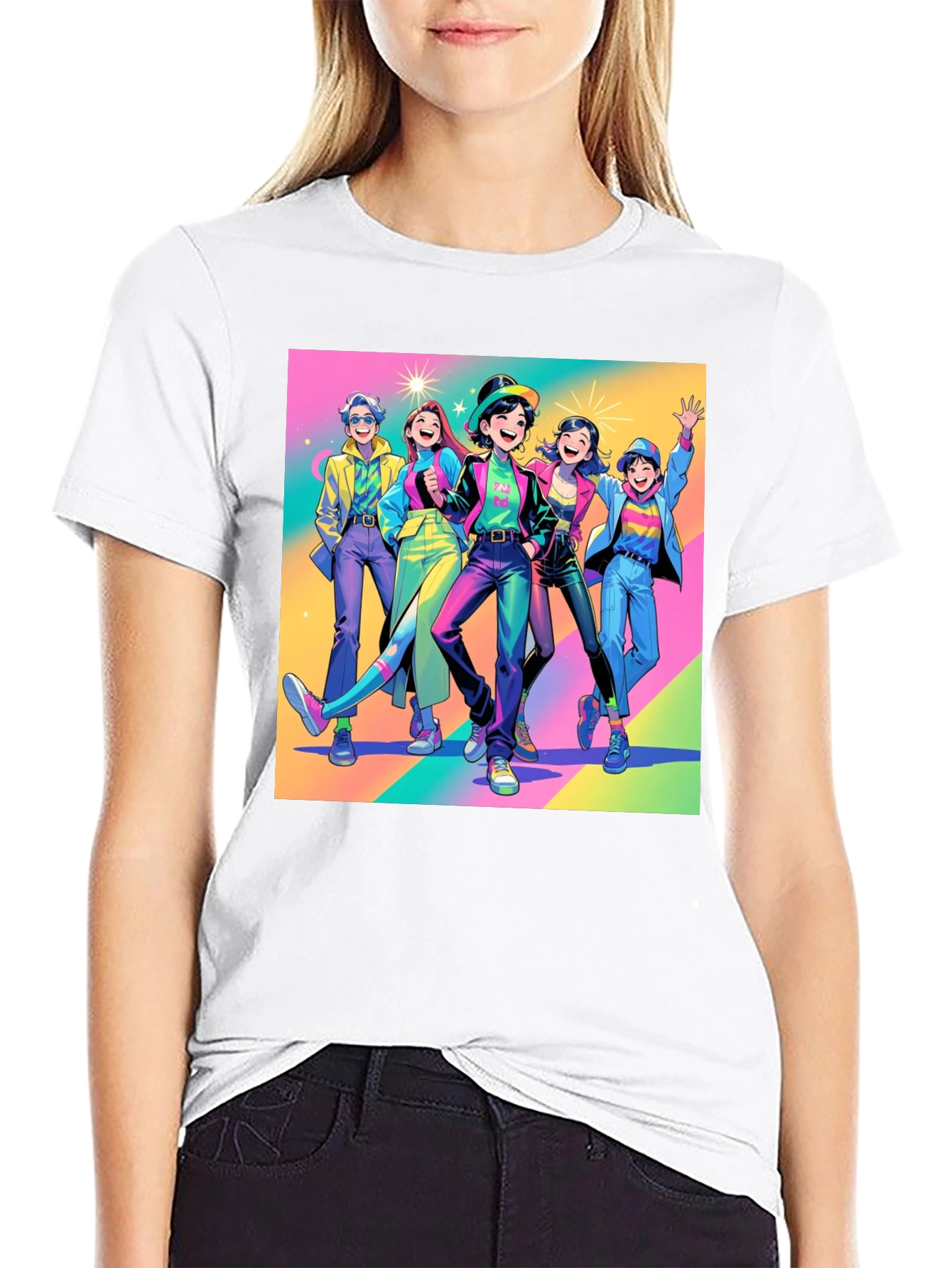 Retro 80s Cartoon T-Shirt