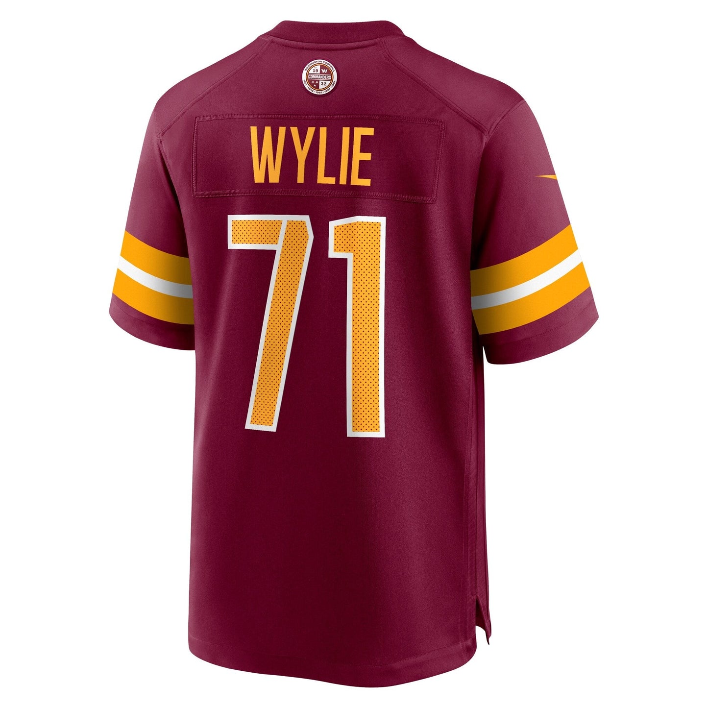 Andrew Wylie Washington Commanders Nike Game Jersey - Burgundy