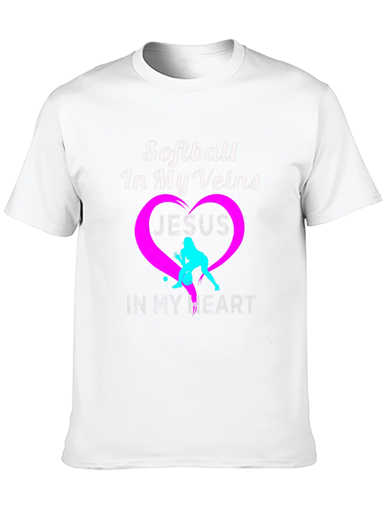Softball In My Veins T-Shirt