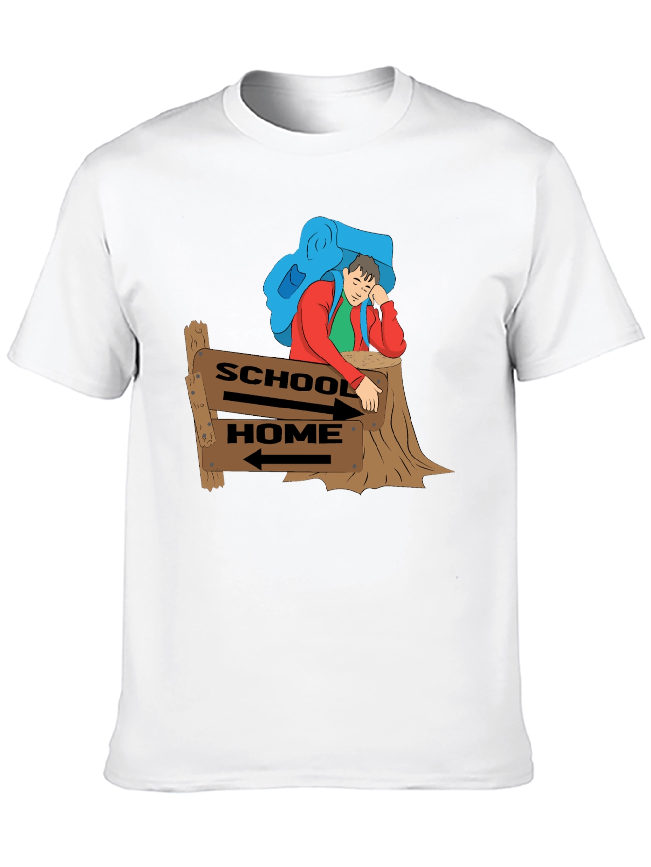 School or Home T-Shirt - Unisex Graphic Tee