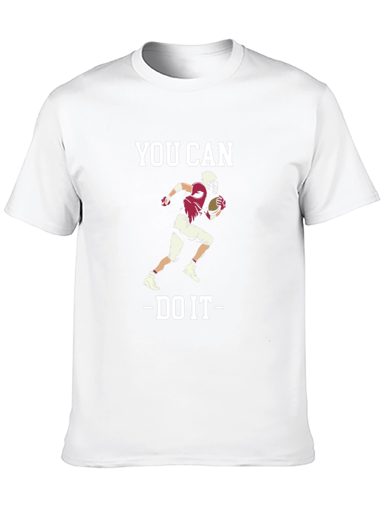 You Can Do It Football Graphic T-Shirt