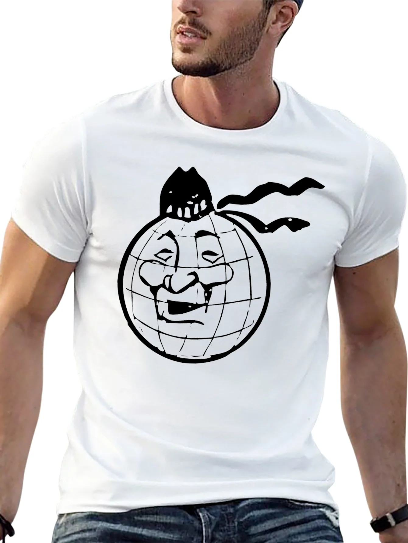 Unique Graphic Print T-Shirt