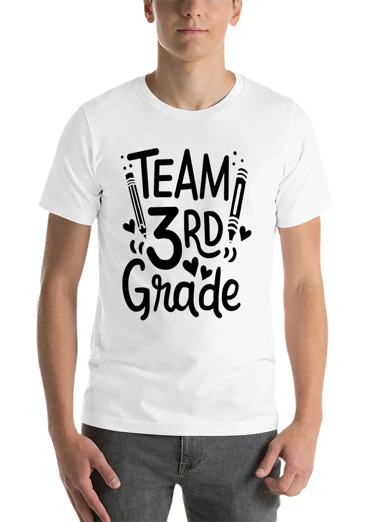 3rd Grade Teacher Comfortable Minimalist Graphic Tee – Summer Style Essential