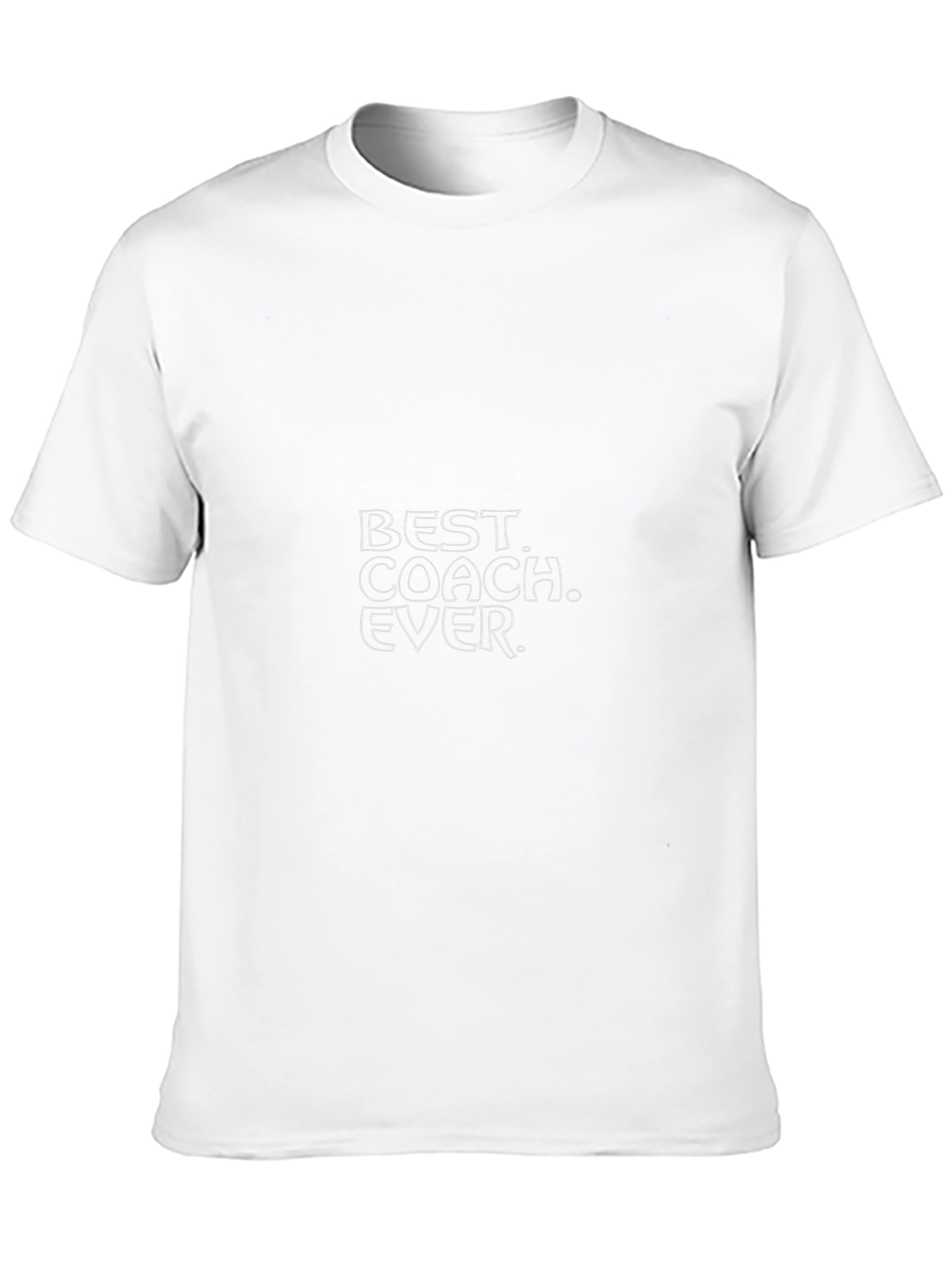 Best Coach Ever Black T-Shirt