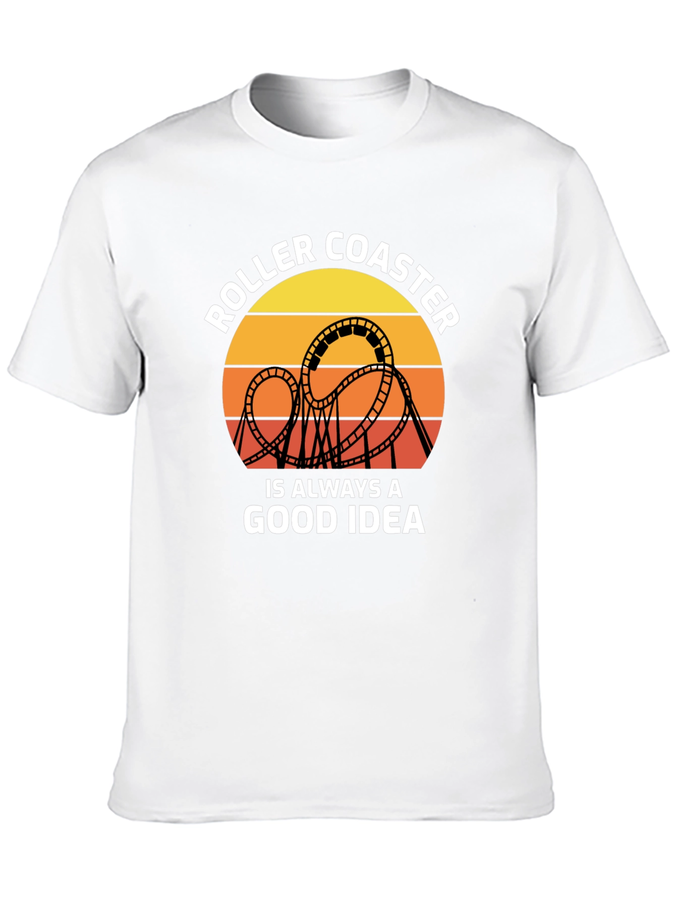 Roller Coaster Good Idea Graphic Tee