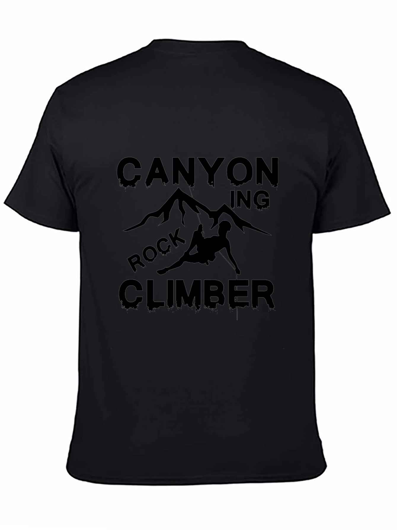 Canyon Rock Climber Graphic T-Shirt