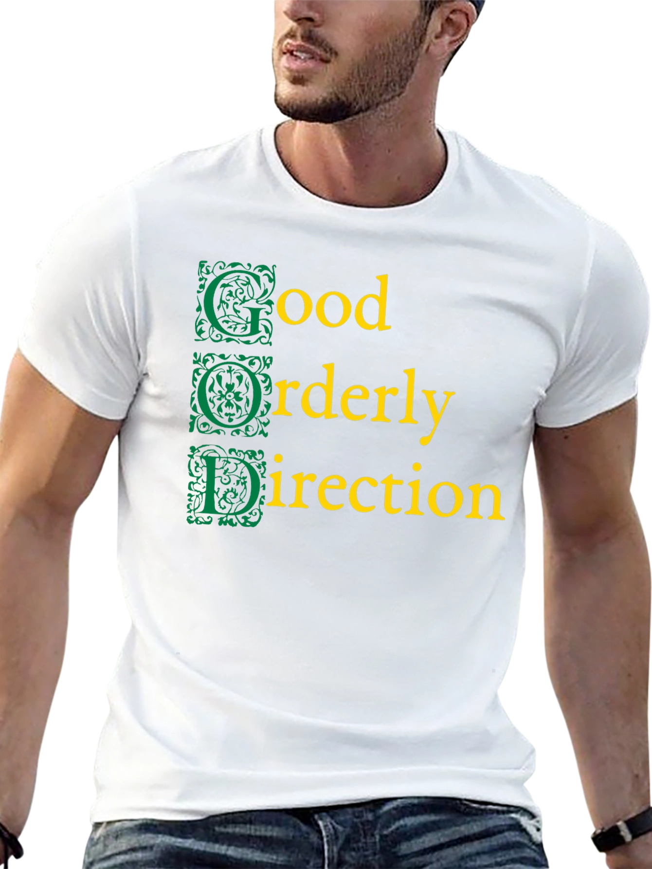 Good Orderly Direction Graphic T-Shirt