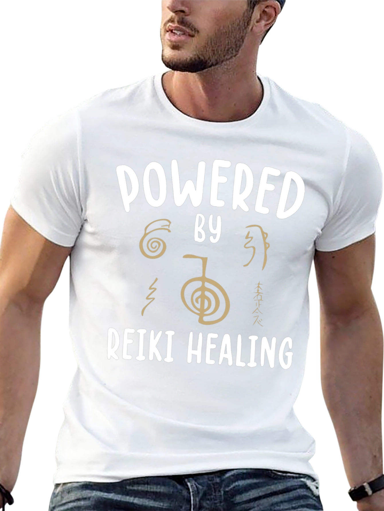 Powered by Reiki Healing T-Shirt