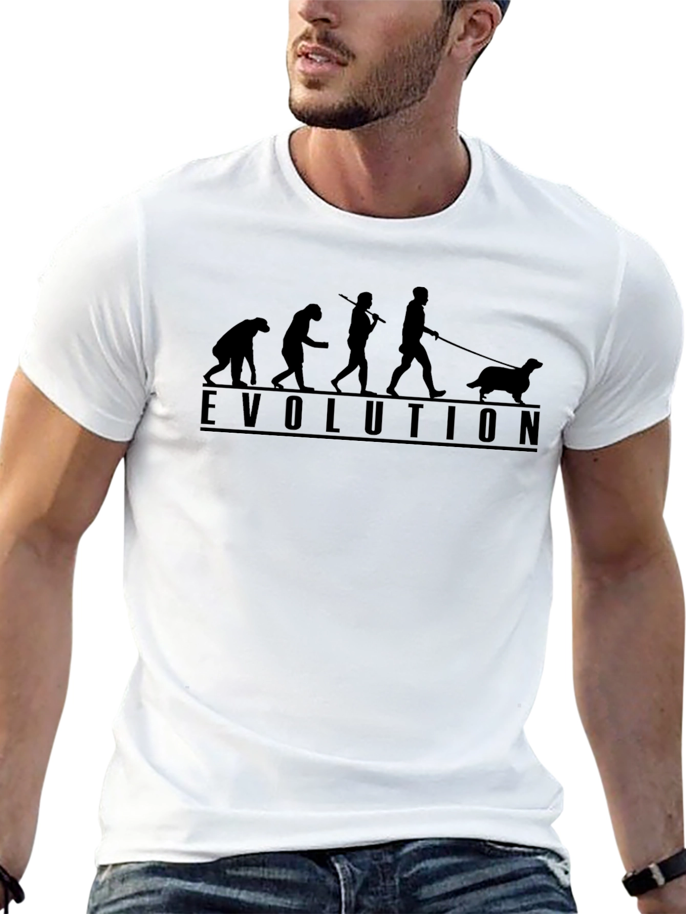Evolution of Dog Lover T-Shirt