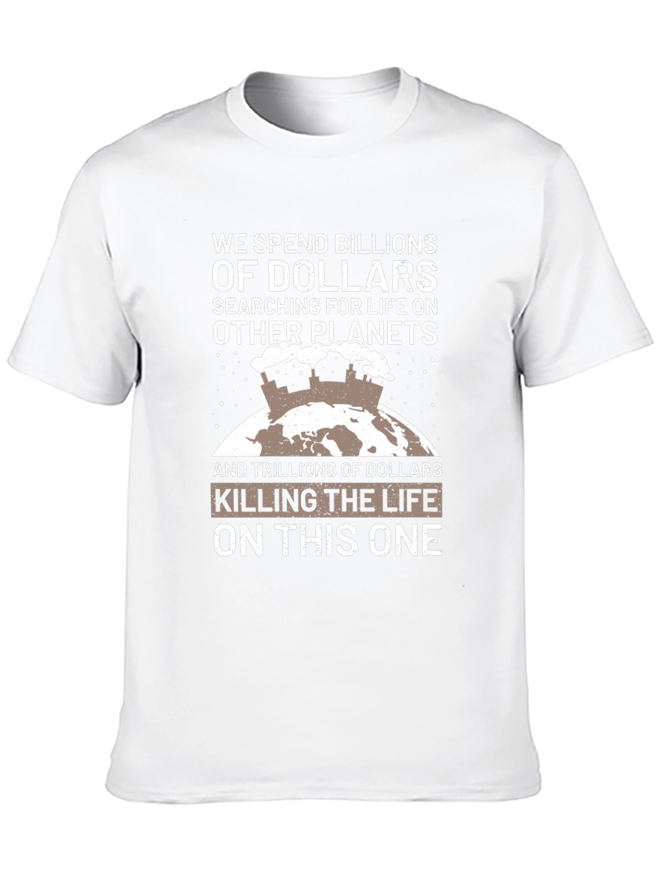 Earth Awareness Graphic T-Shirt