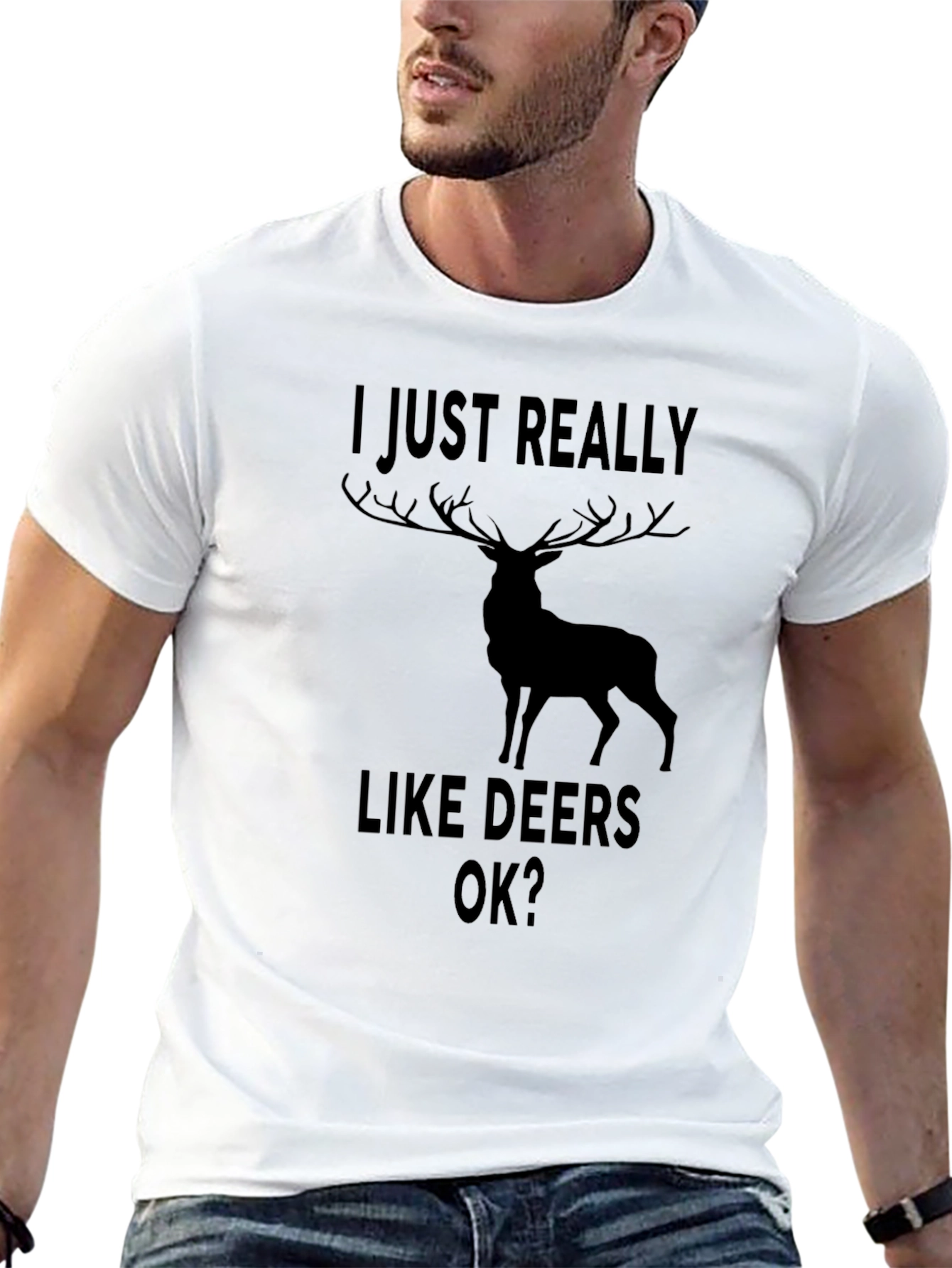 I Just Really Like Deers Ok T-Shirt