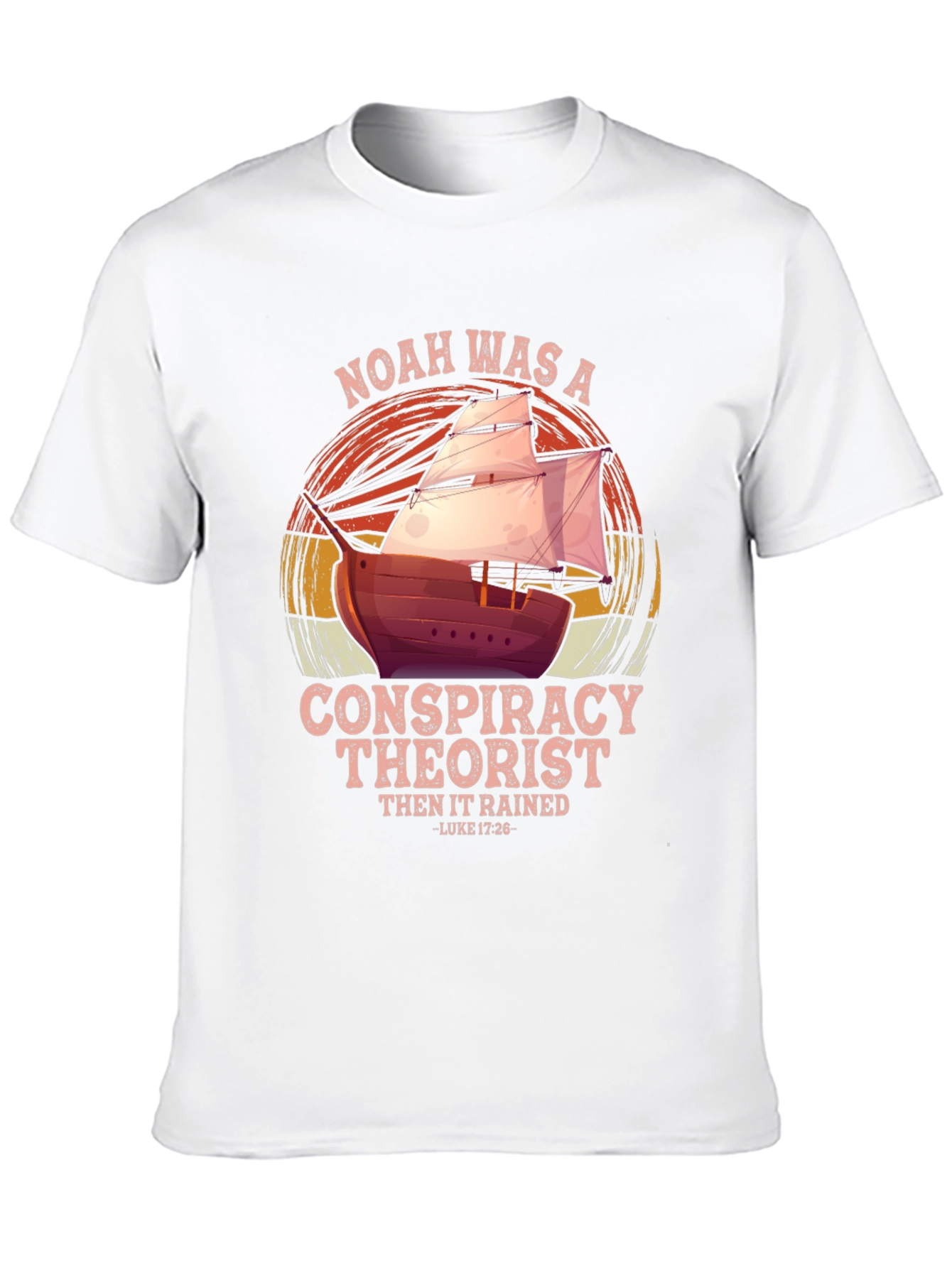 Noah Conspiracy Theorist Graphic T-Shirt