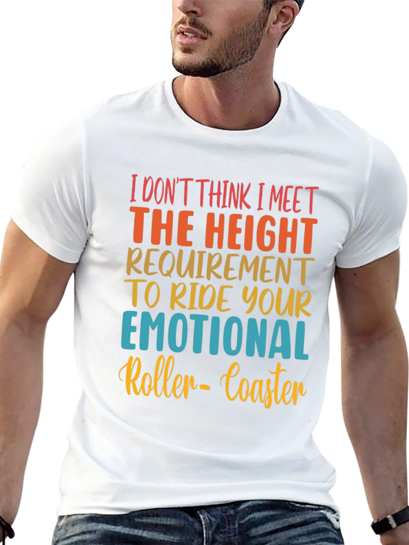 Emotional Rollercoaster T-Shirt - Funny Graphic Tee