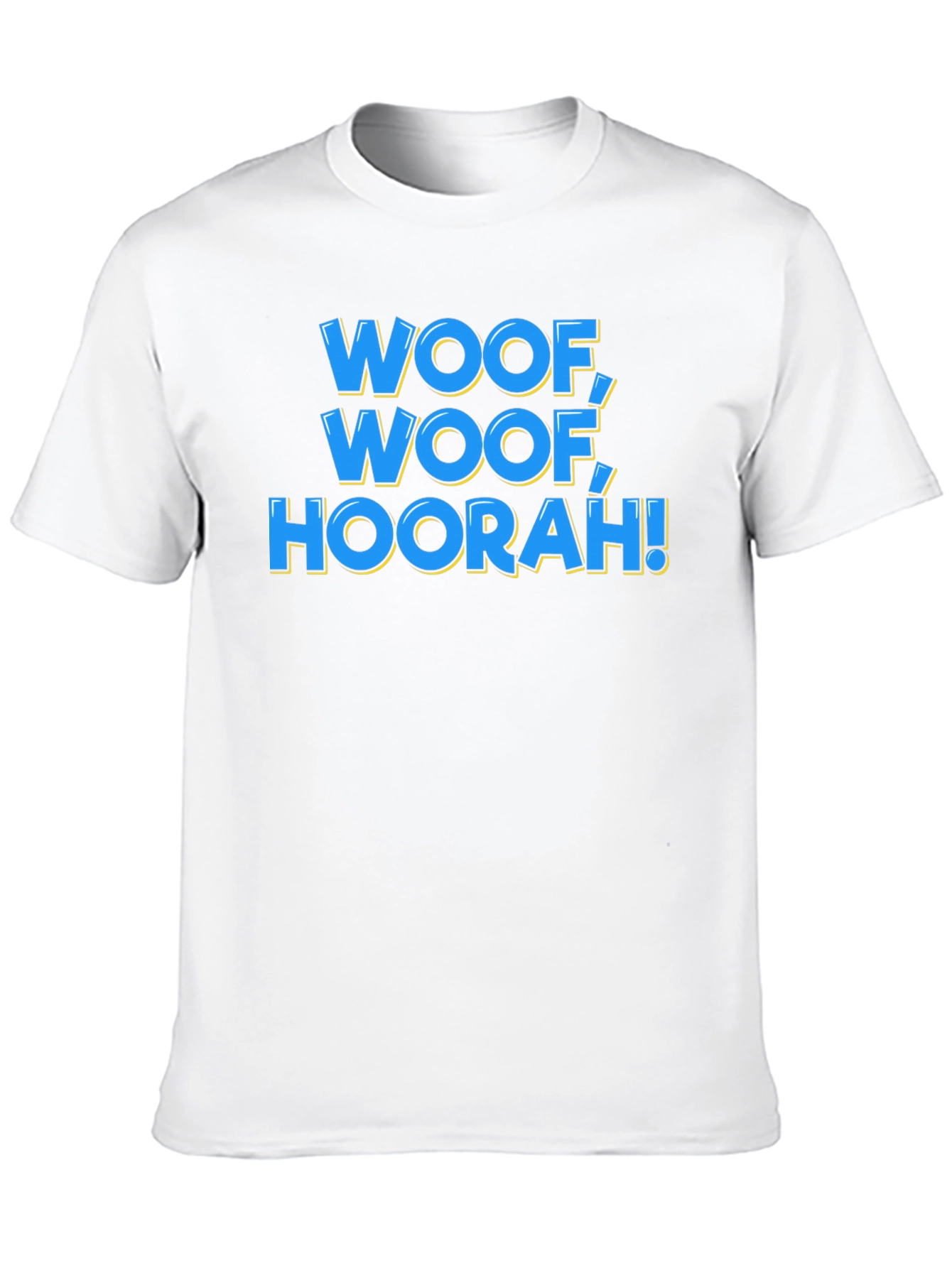Woof Hoorah! Black T-Shirt