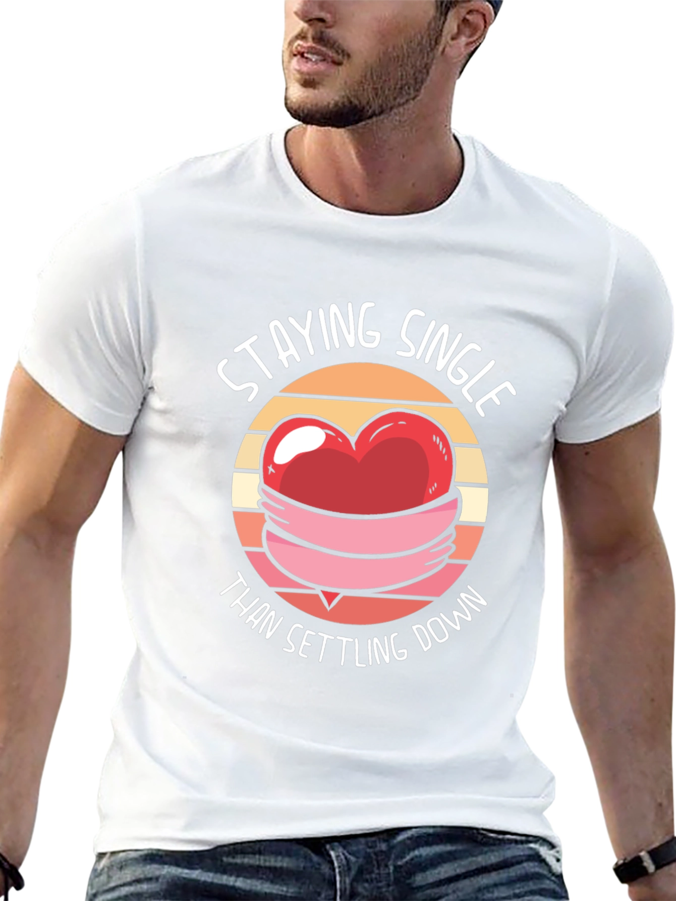 Staying Single Graphic T-Shirt