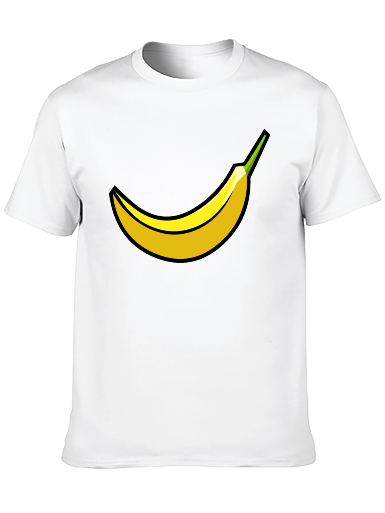 Banana Graphic Black T-Shirt | Unisex Cotton Tee