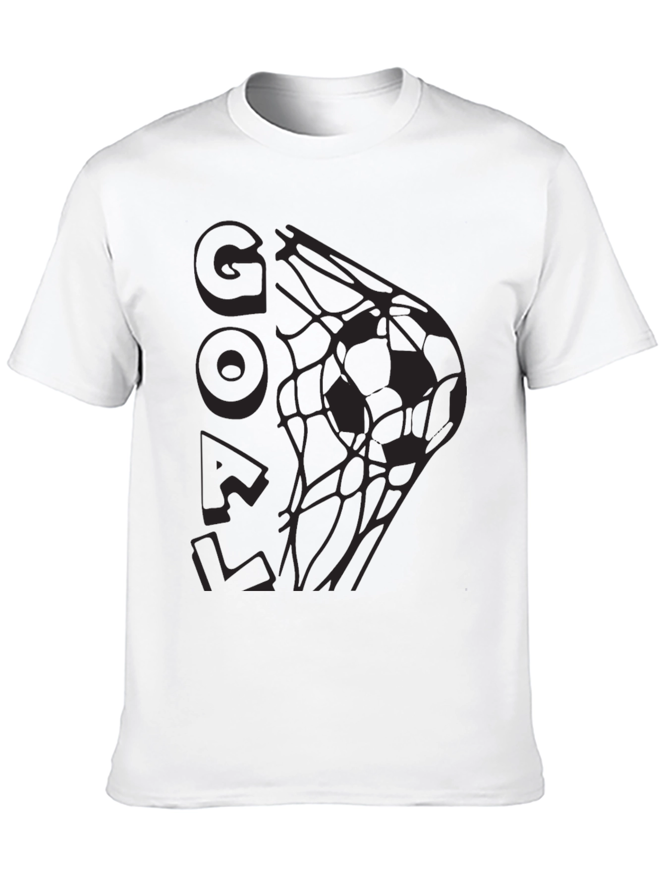 Goal! Soccer T-Shirt - Black Graphic Tee