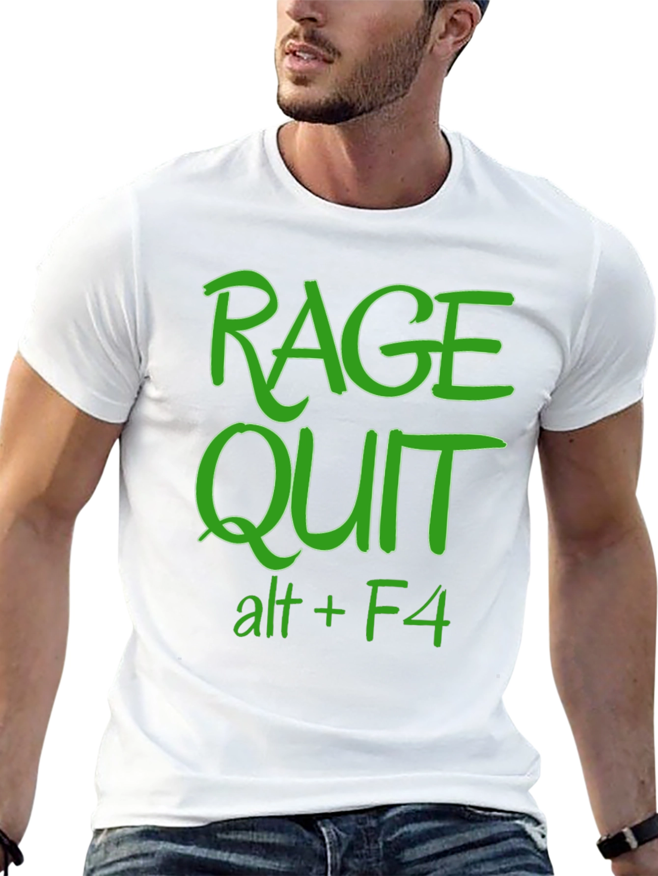 Rage Quit Alt + F4 Graphic T-Shirt