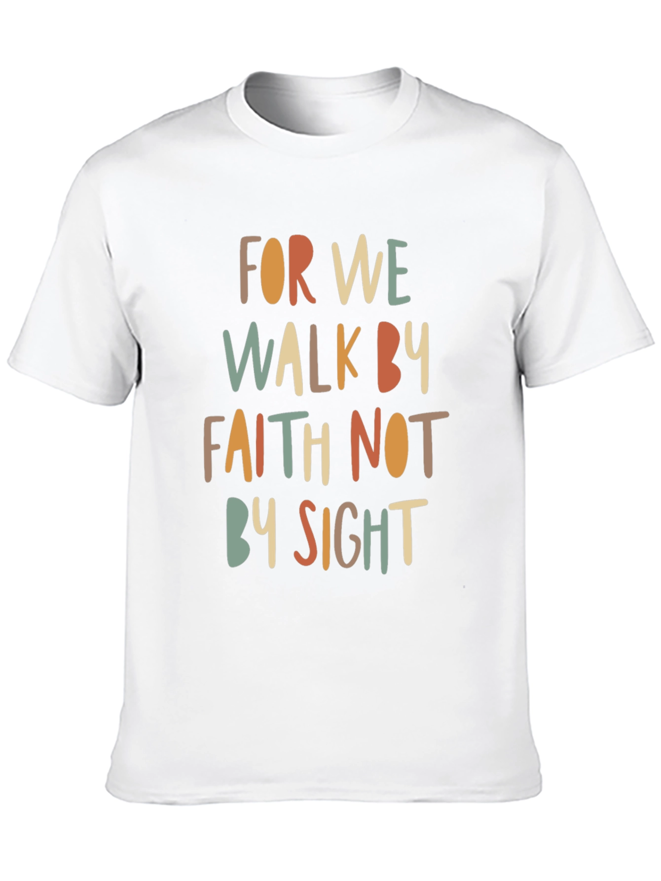 Faith Walk Graphic Tee - Inspirational Christian Shirt