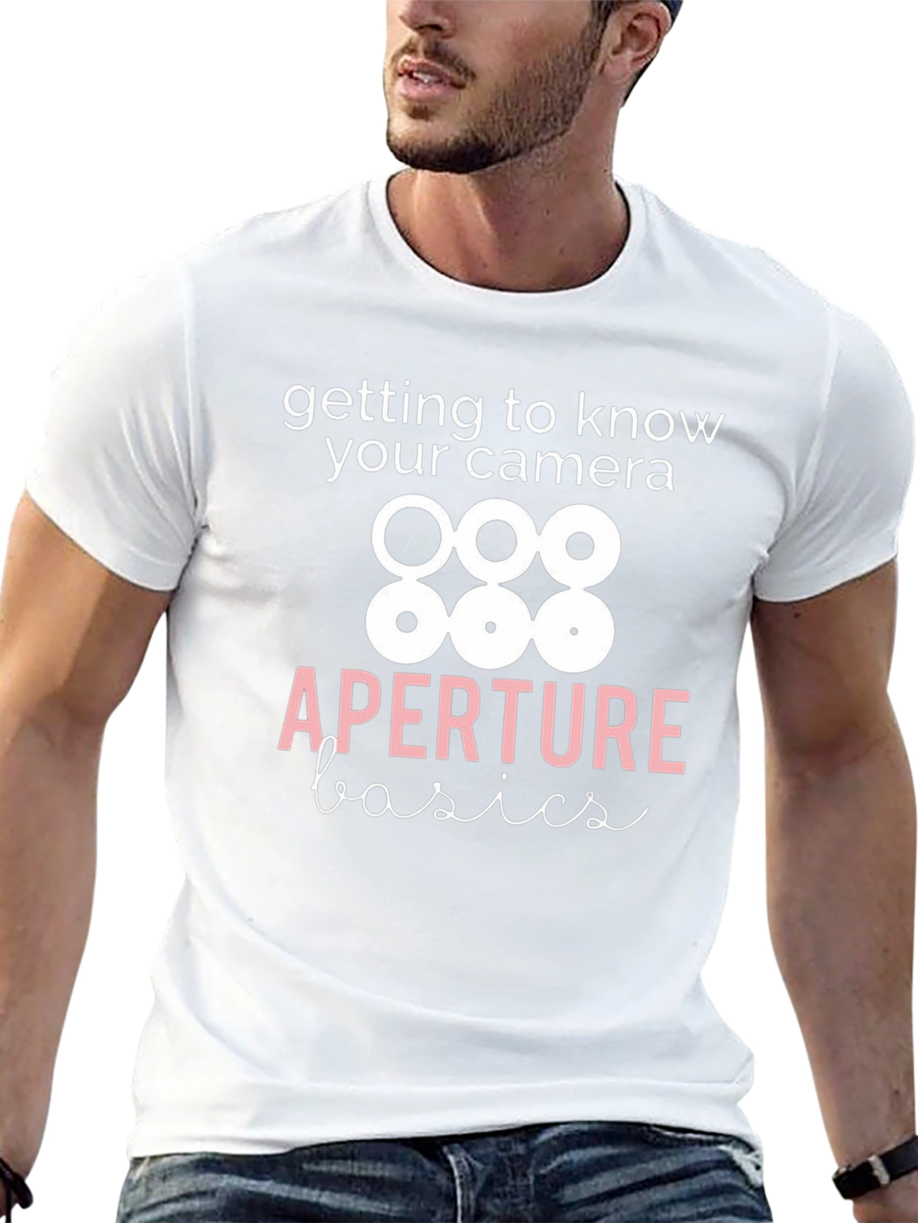 Aperture Basics Black T-Shirt