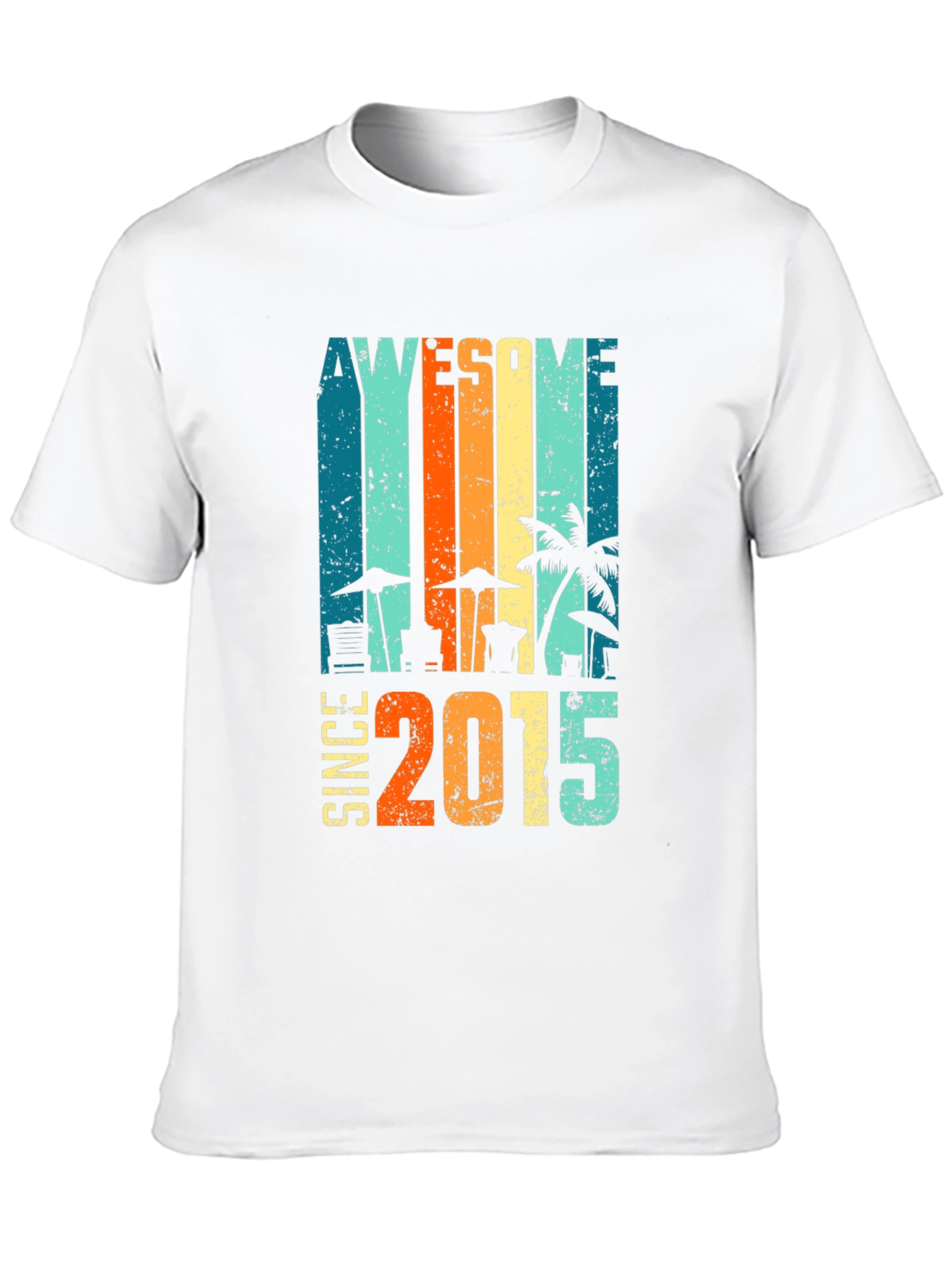 Awesome Since 2015 Retro T-Shirt