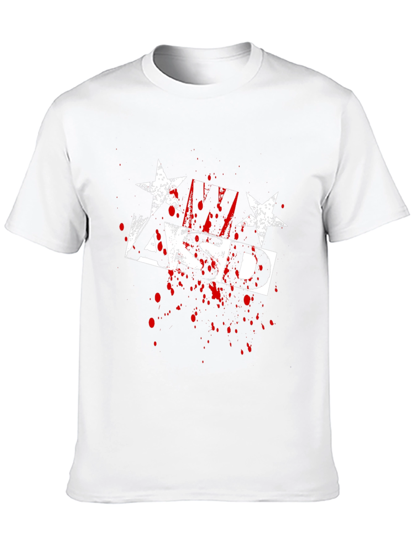 ASD Stars & Splatter Graphic T-Shirt
