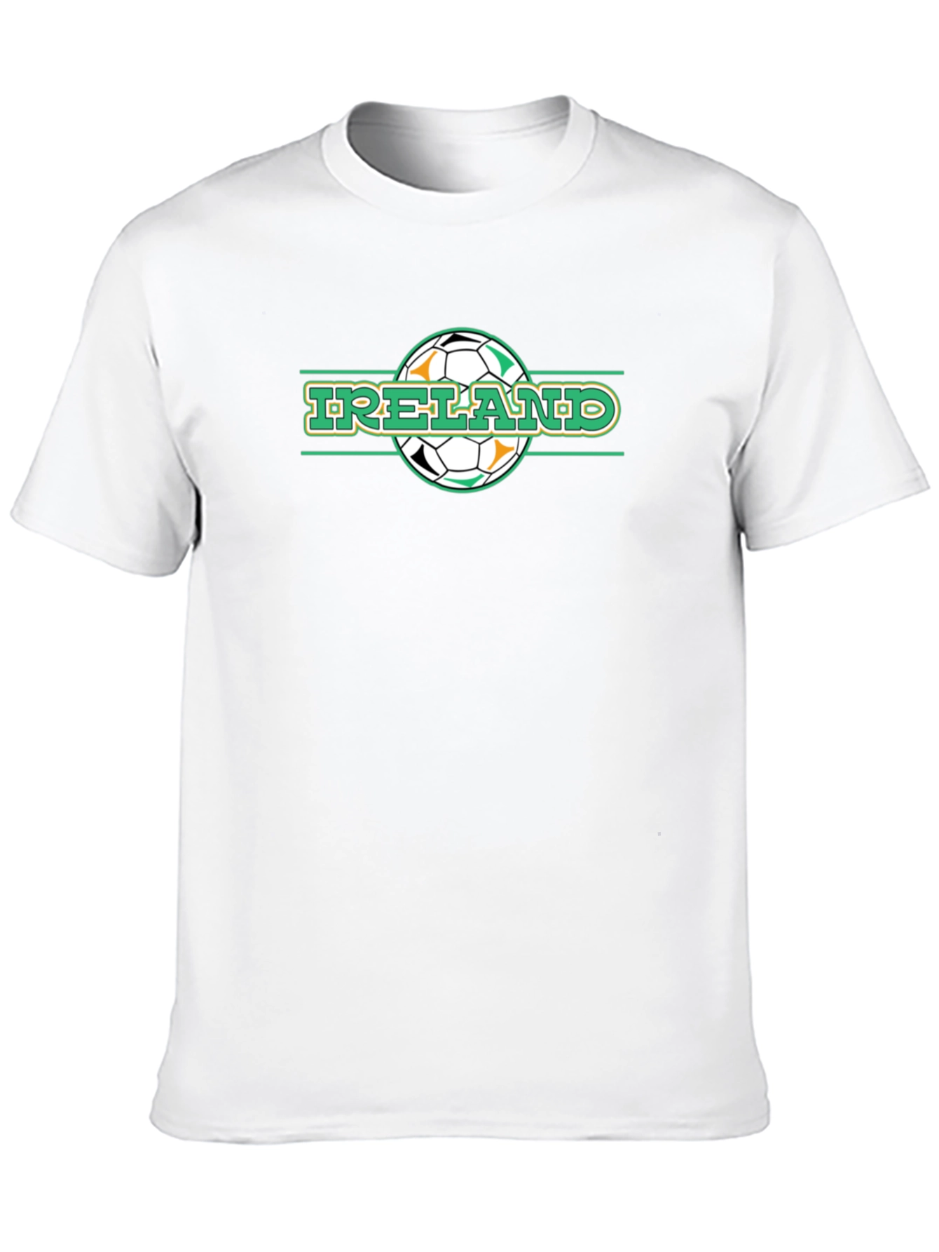 Ireland Soccer Ball Graphic T-Shirt