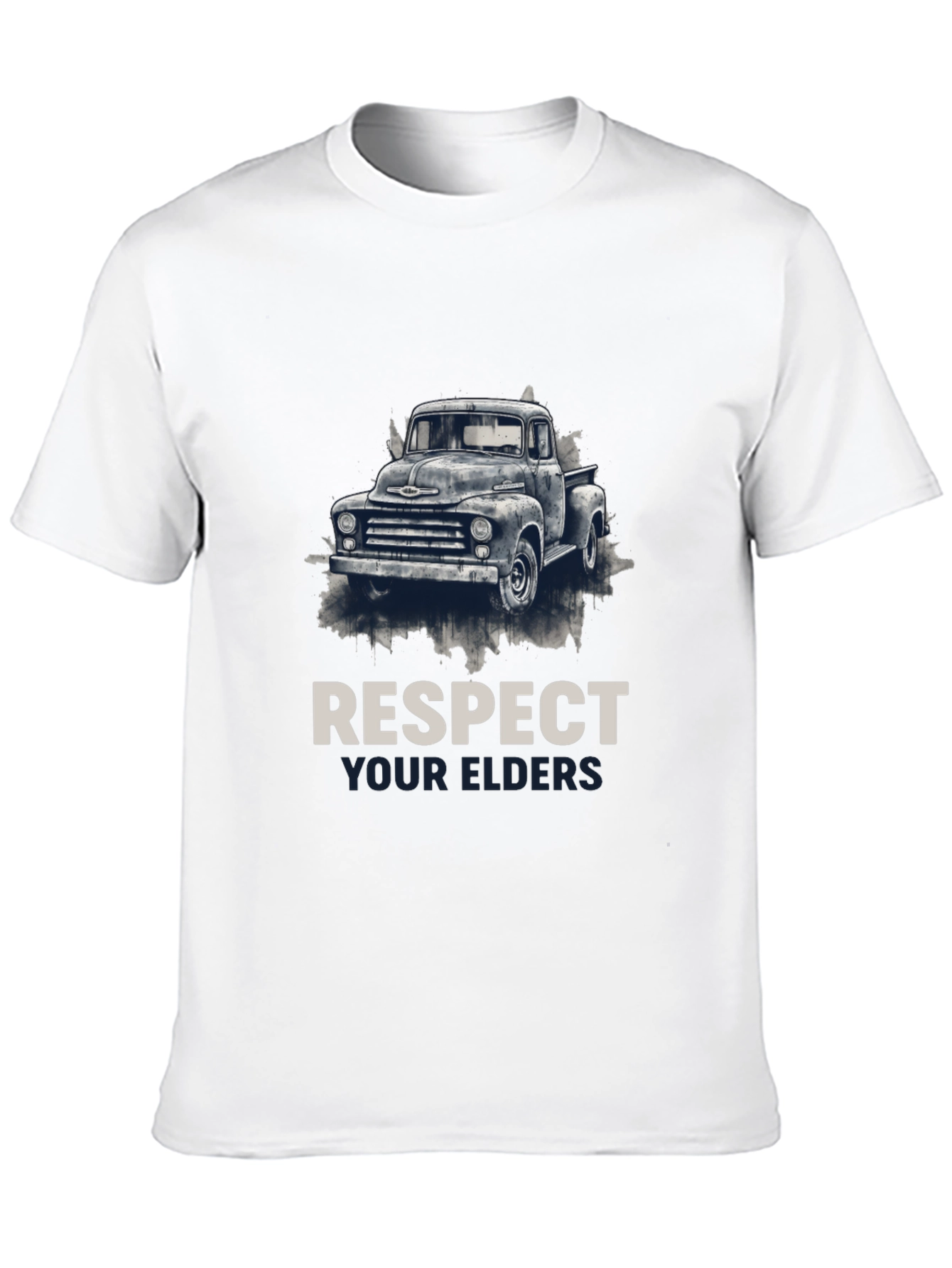 Respect Your Elders Truck Graphic Tee