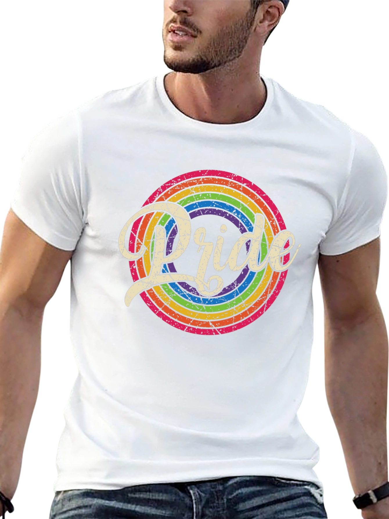 Pride Rainbow Circle T-Shirt