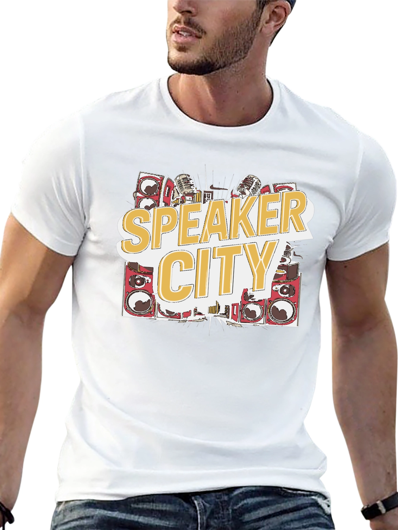 Speaker City Graphic Tee