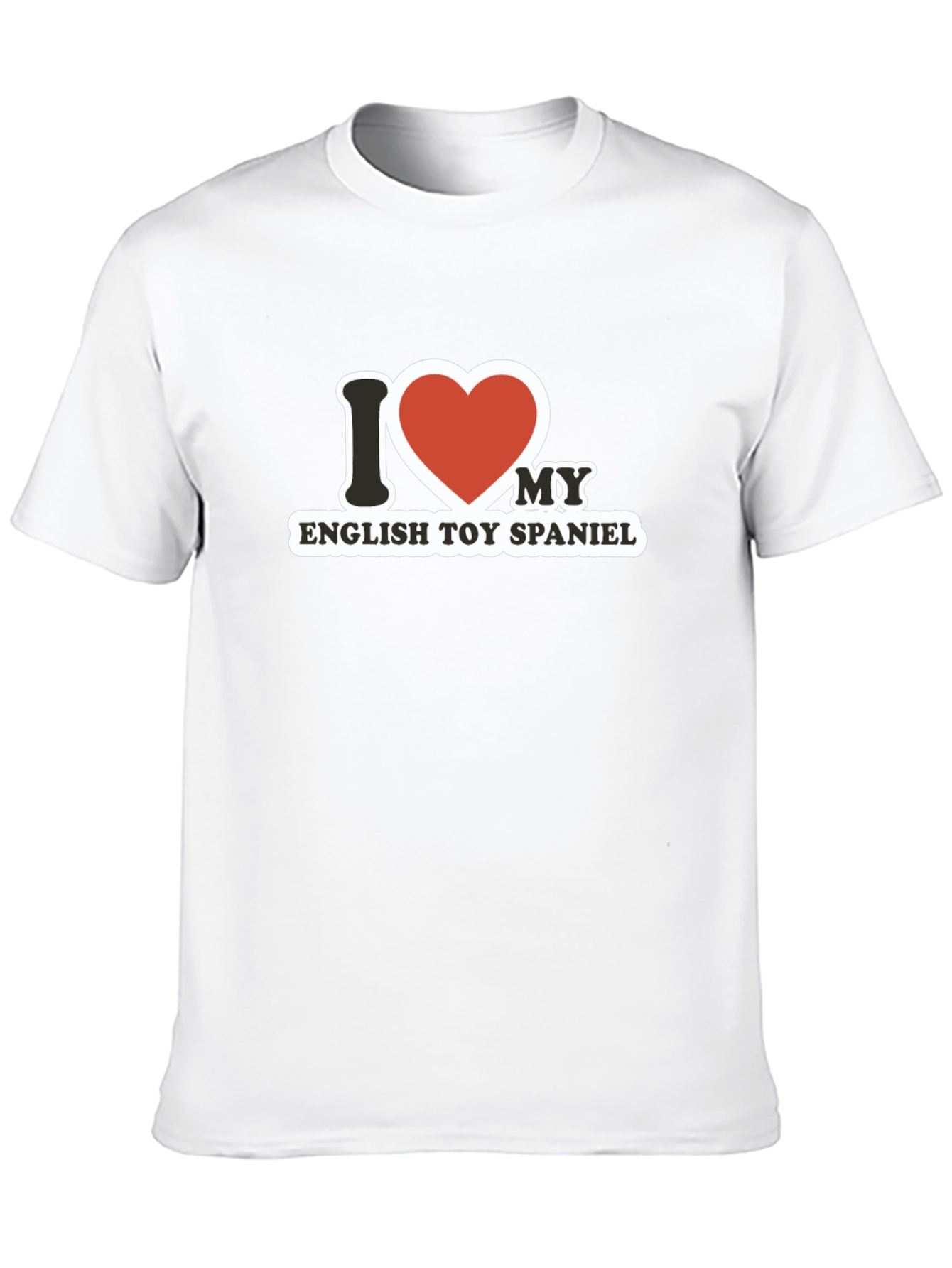 I Love My English Toy Spaniel T-Shirt