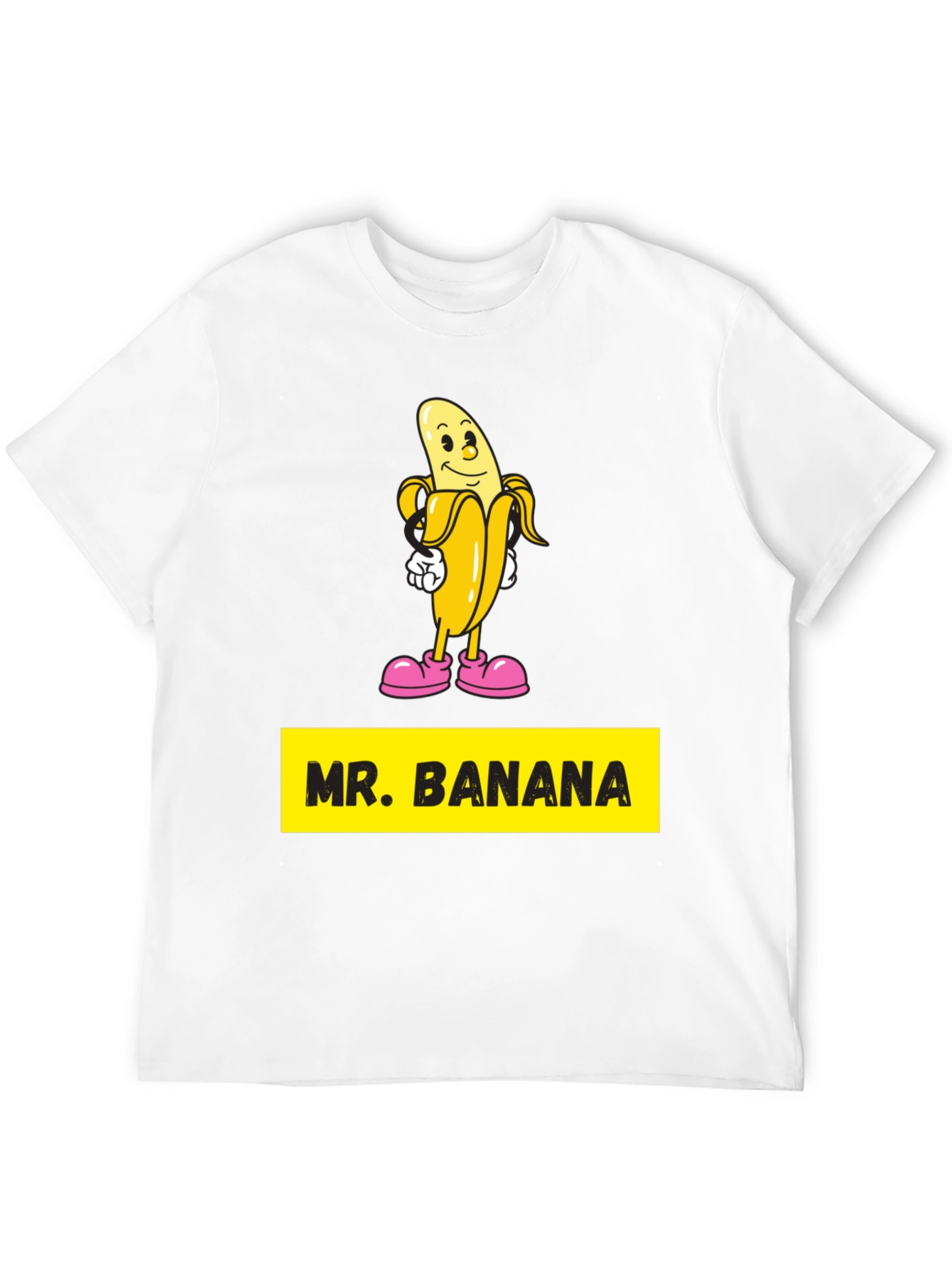 Mr. Banana T-Shirt - Funny Cartoon Fruit Tee