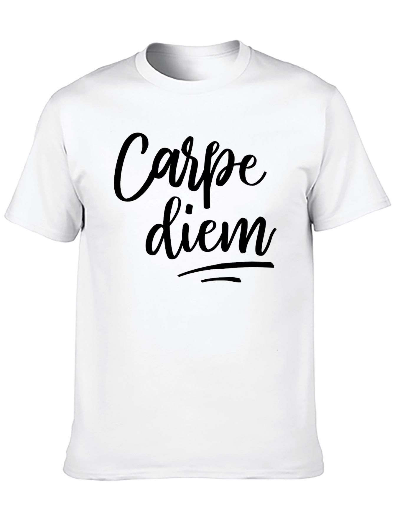 Carpe Diem Graphic Tee - Black T-Shirt