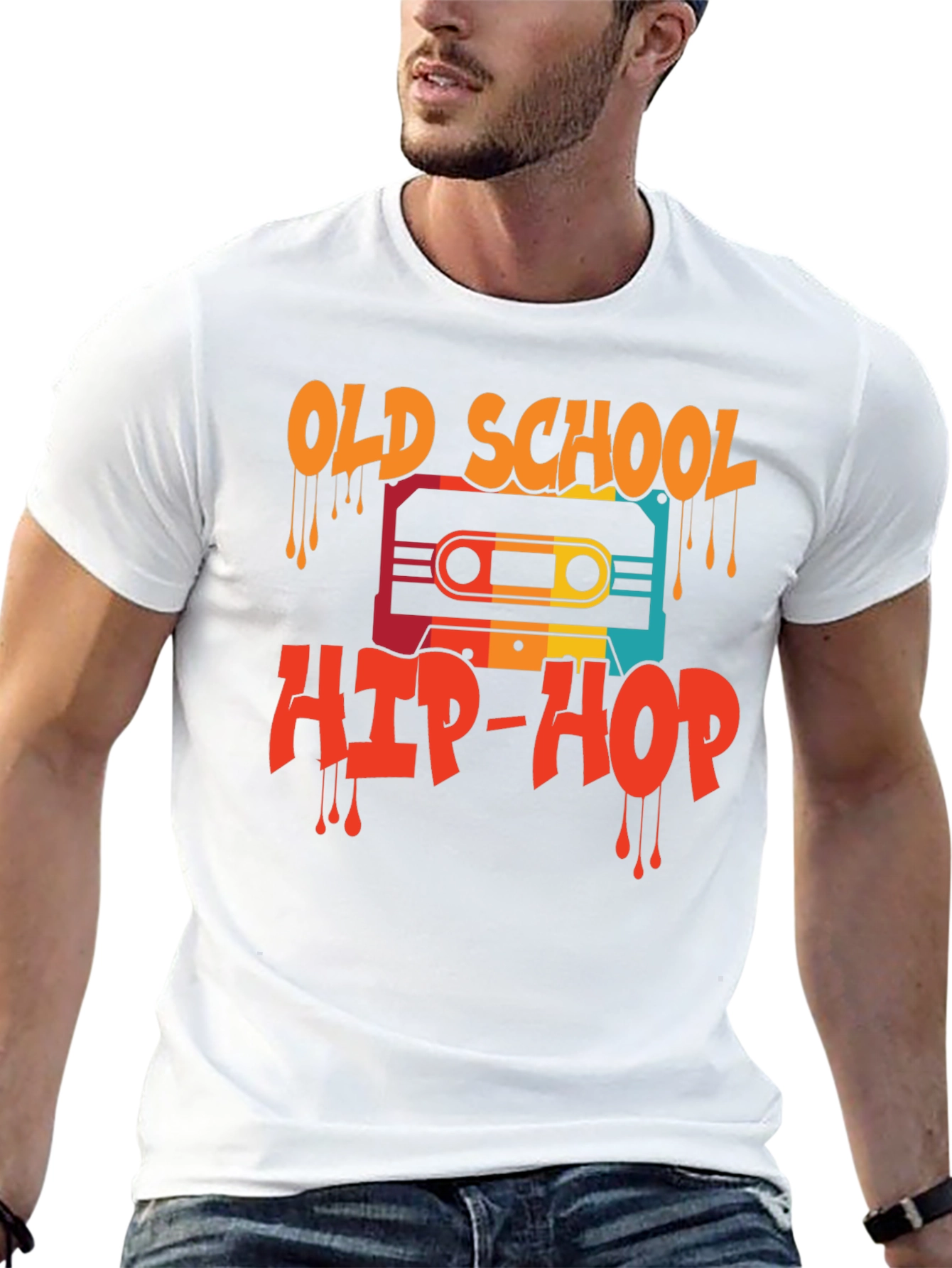 Old School Hip-Hop Graphic Tee