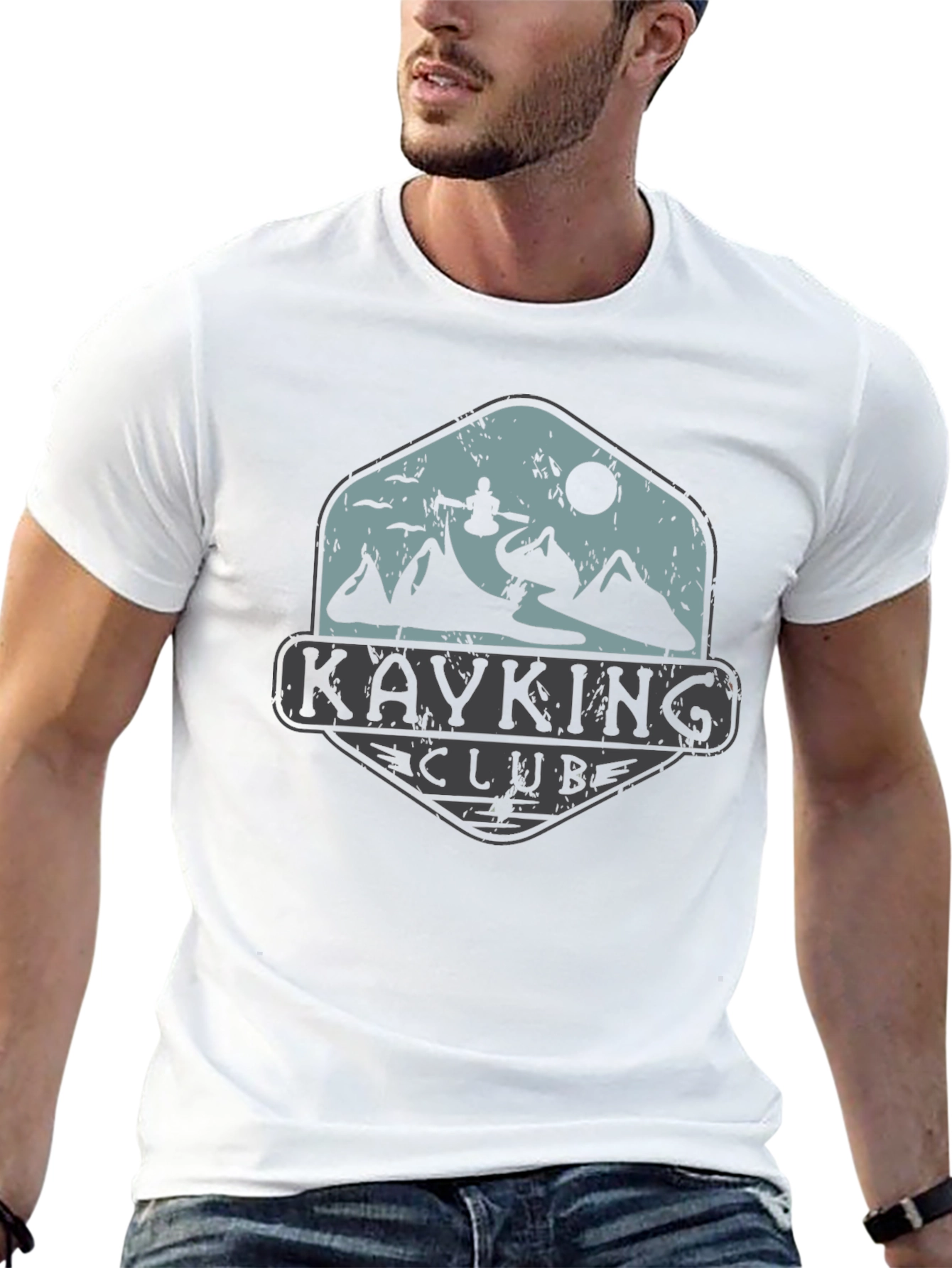 Kayaking Club T-Shirt - Outdoor Adventure Tee