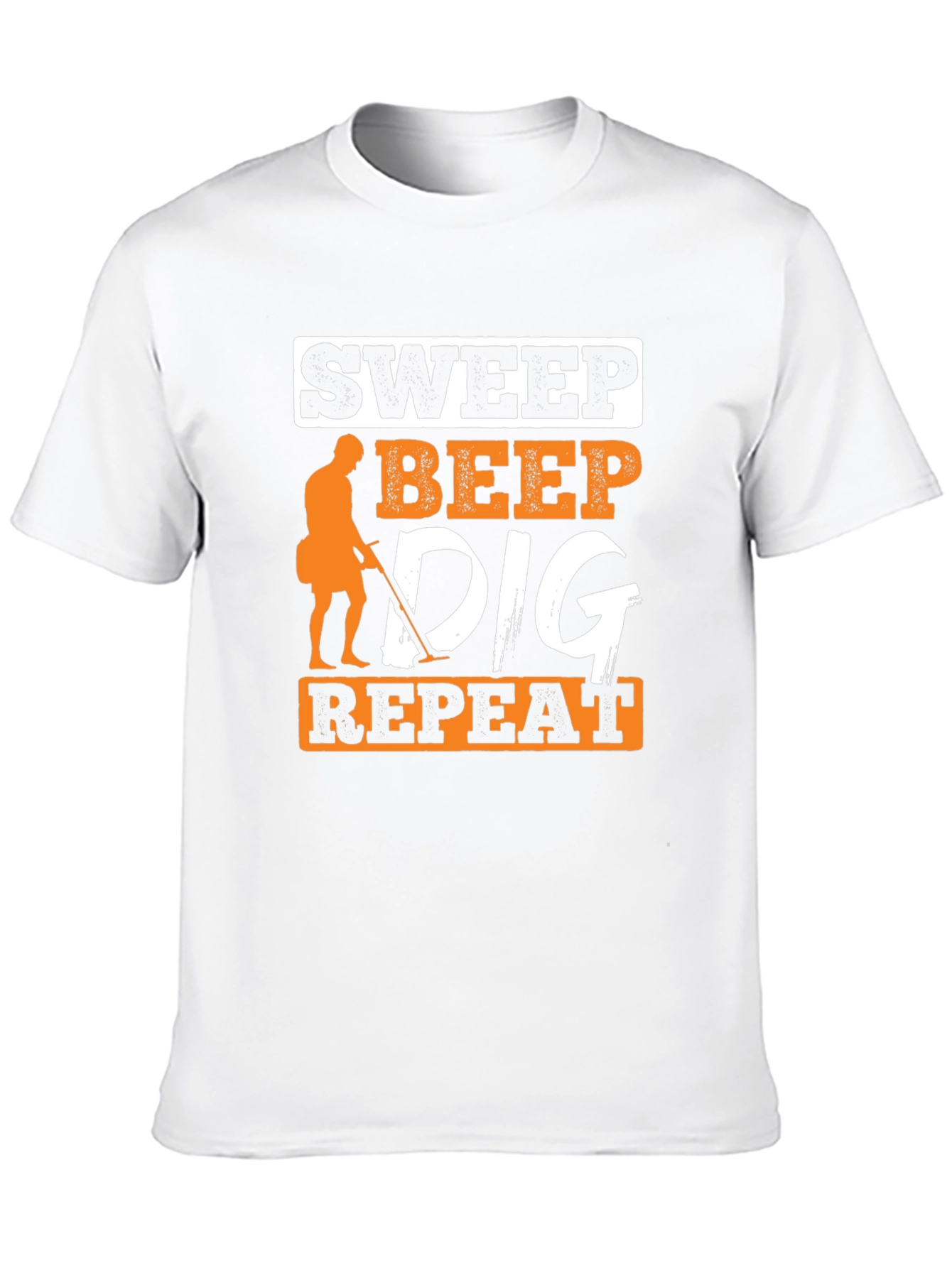 Sweep Beep Dig Repeat Black T-Shirt
