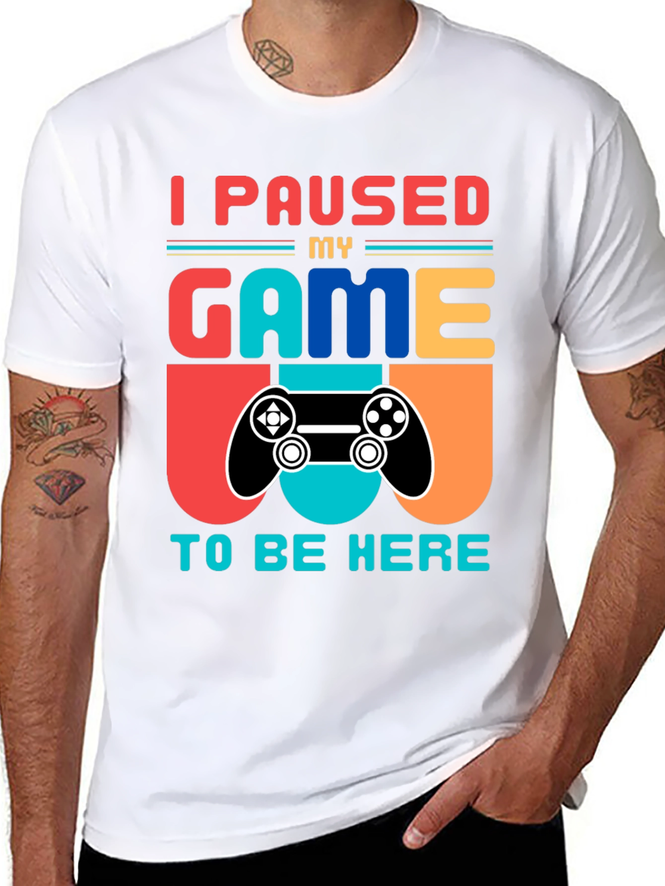 I Paused My Game T-Shirt - Gamer Tee