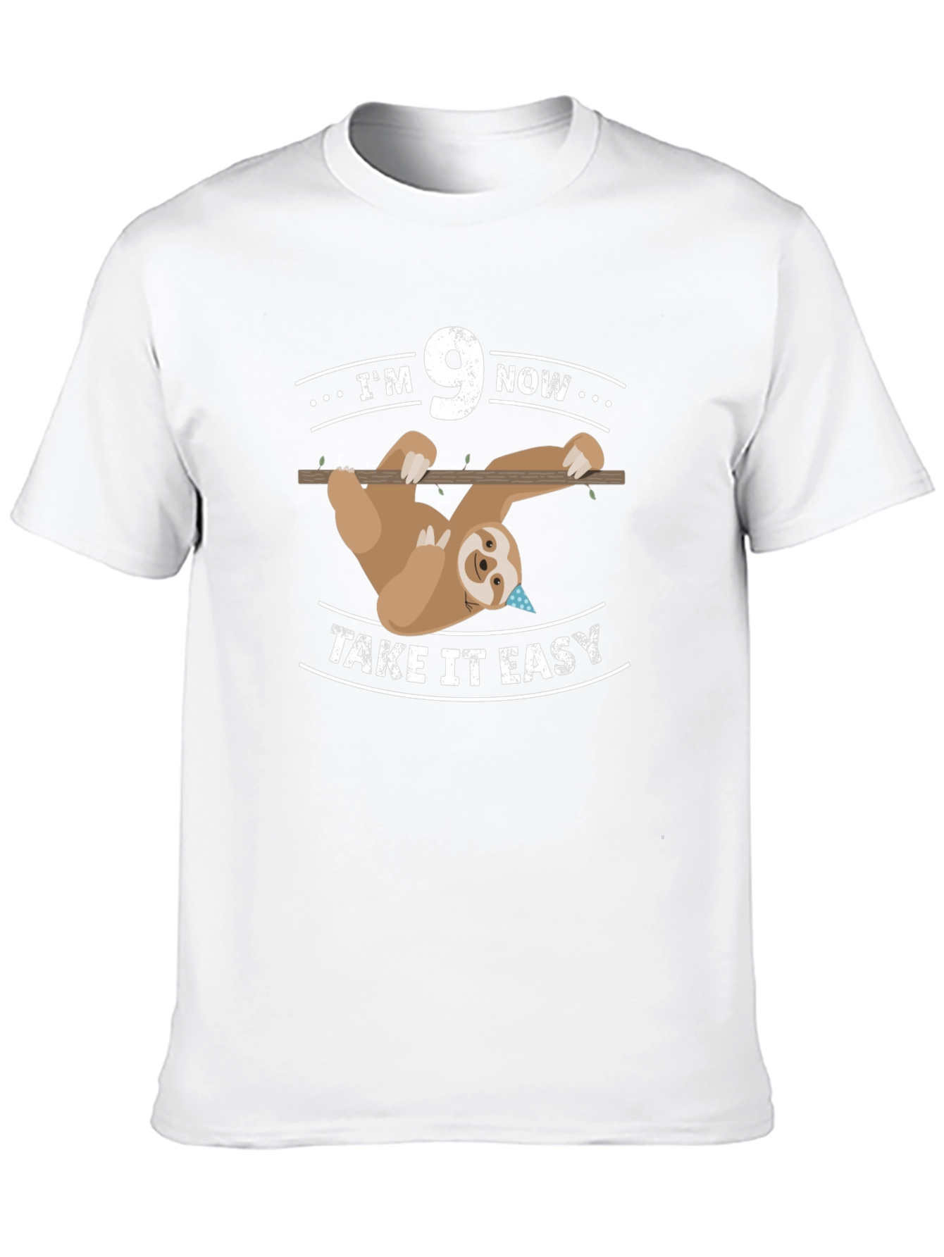 Im 9 Now Sloth Birthday T-Shirt