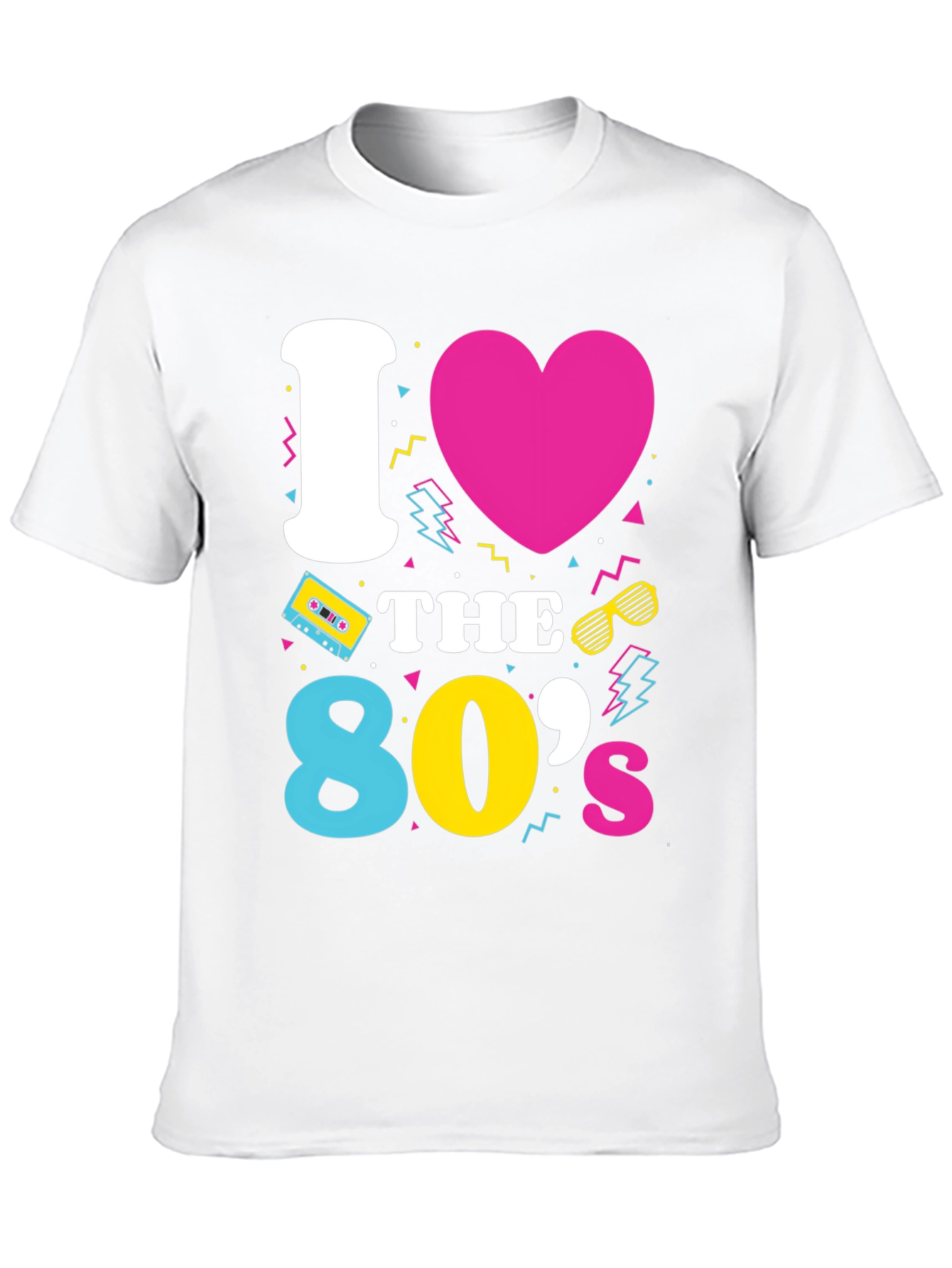I Love the 80s T-Shirt Retro Design